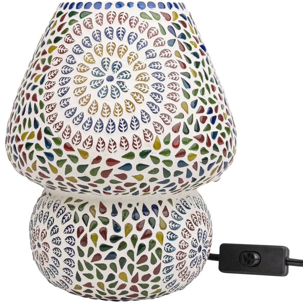 Mosaic Glass Lamp