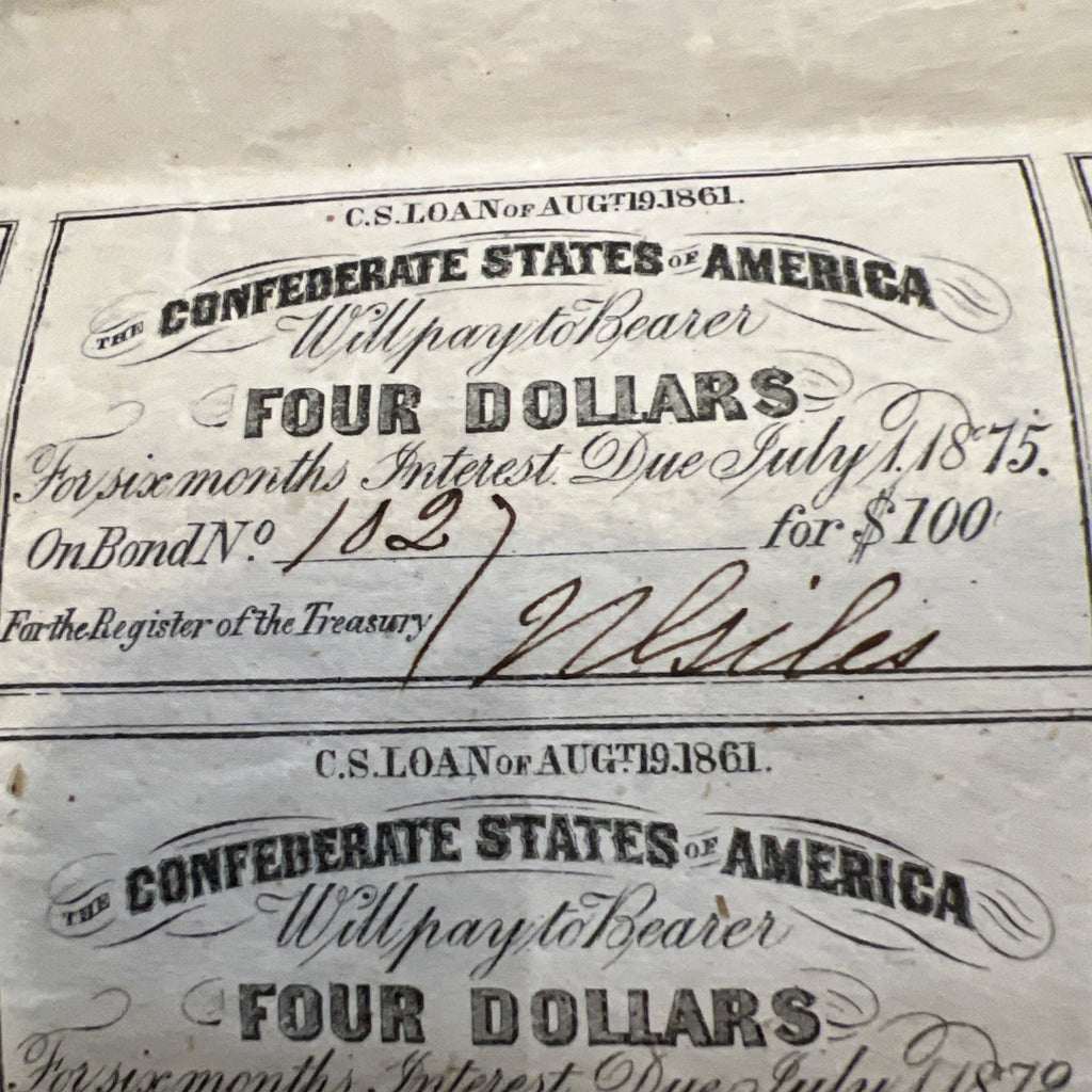 Confederate States Of America $100 