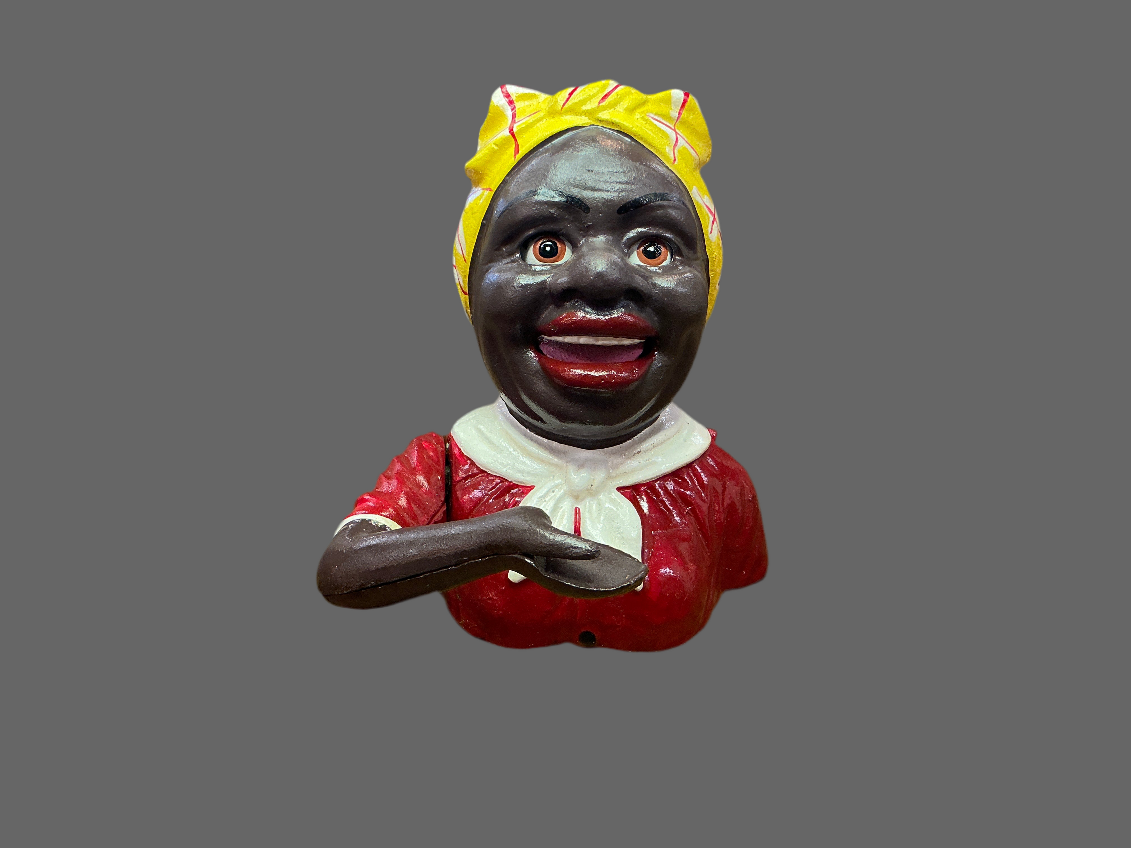Mammy Mechanical Bank Black Americana