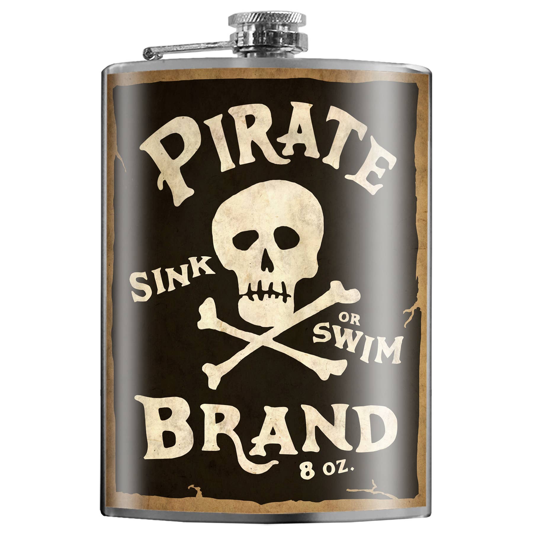 Flask - Pirate Brand