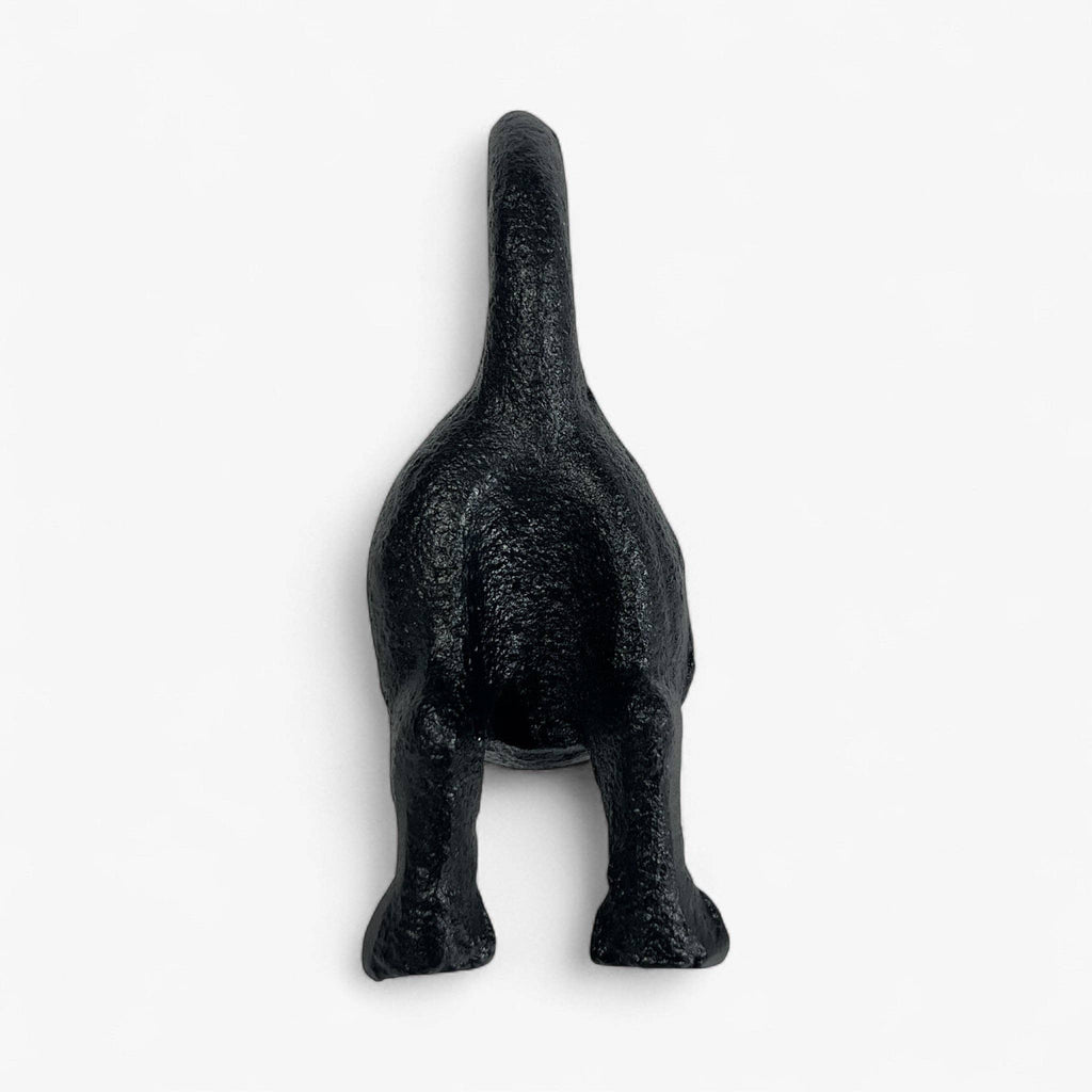 Dog Tail Wall Hook Cast Iron Rustic Home Decor