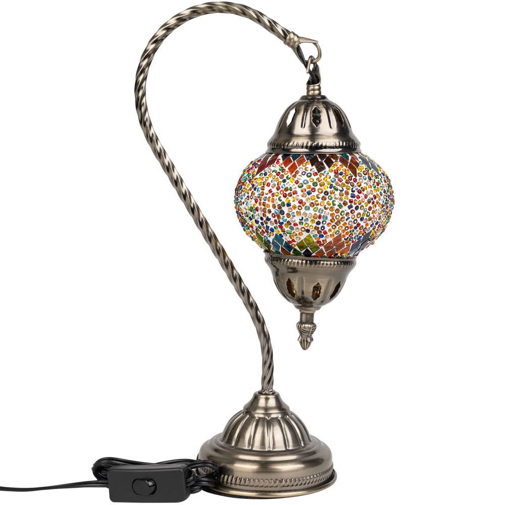 MOSAIC LAMP 14.5" TALL