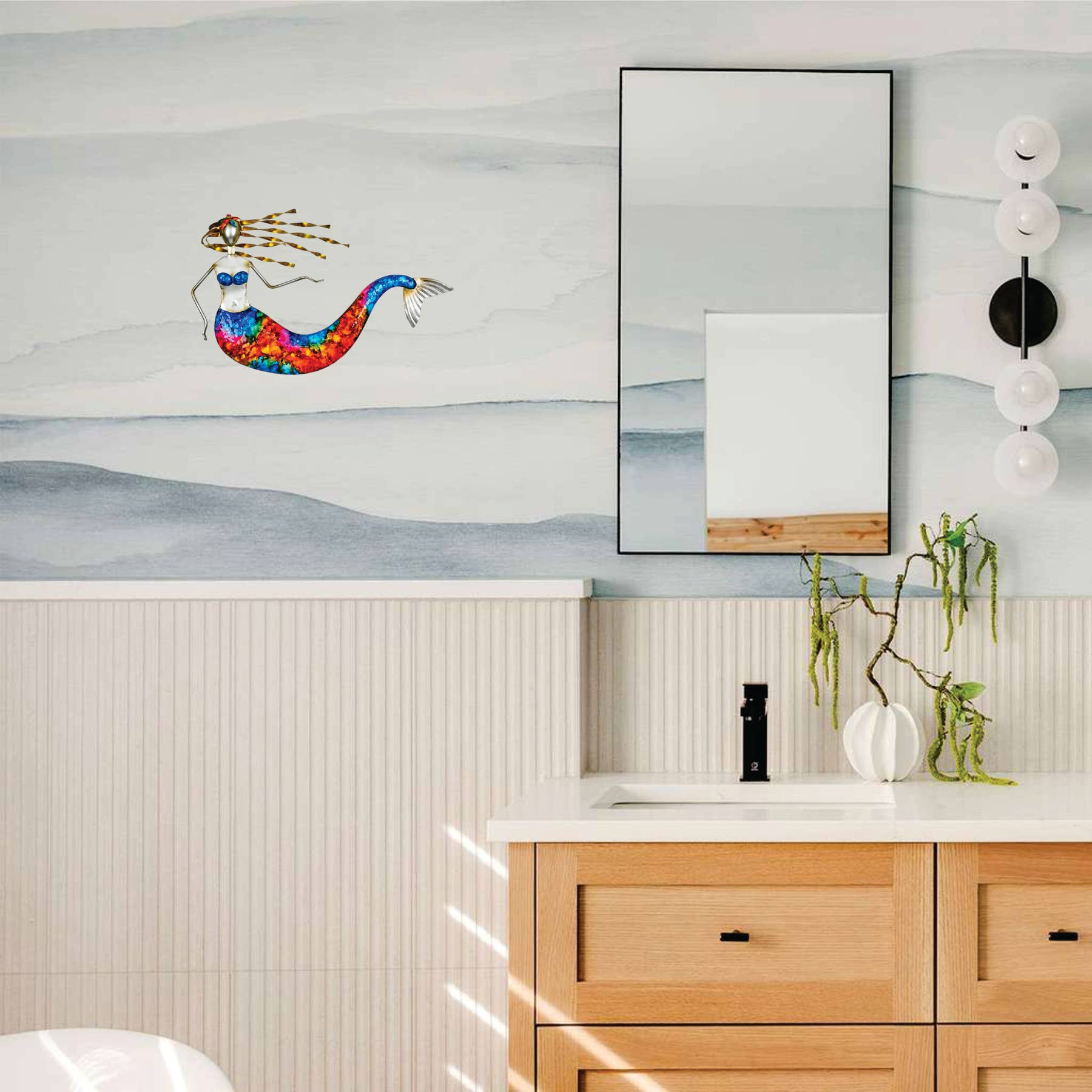 Colorful Wall Décor - Mermaid No N/D-MAW-47M