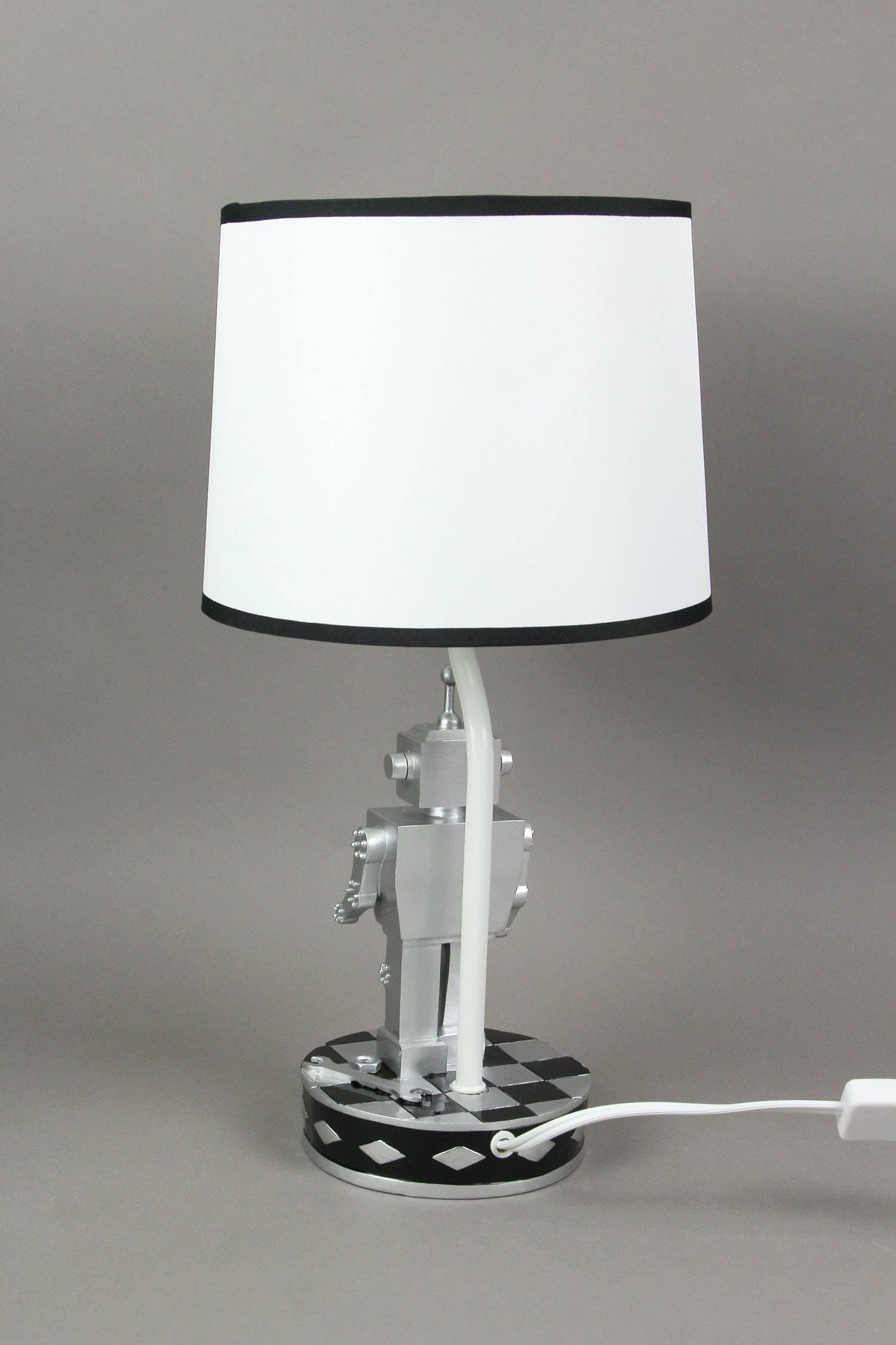 Retro 60`S Style Robot Table Lamp Sci-Fi Robotic