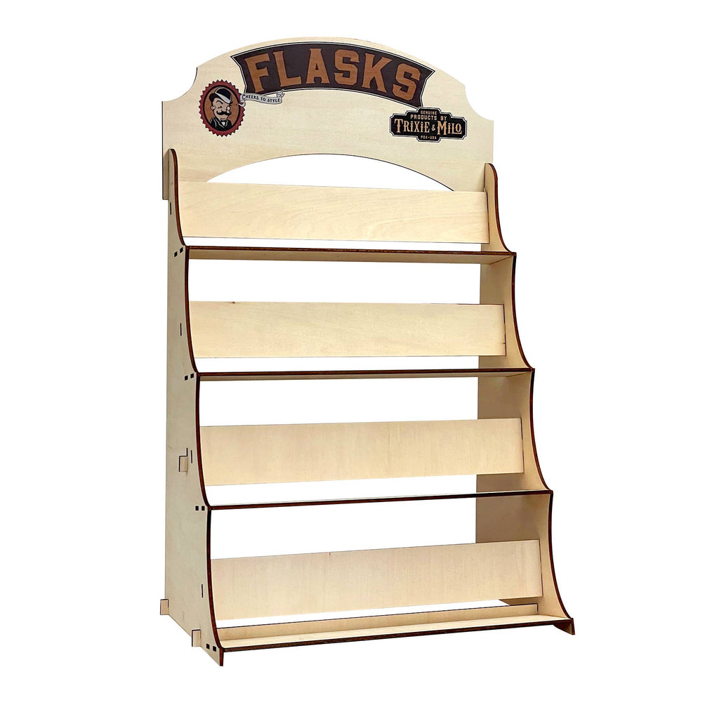 40 Flask Display (Empty)