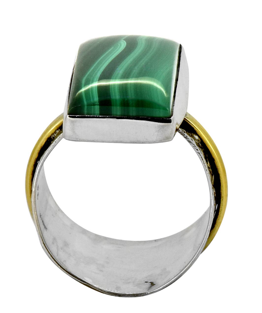 925 Sterling Silver Tiger Eye Gemstone Bohemian Ring: 7