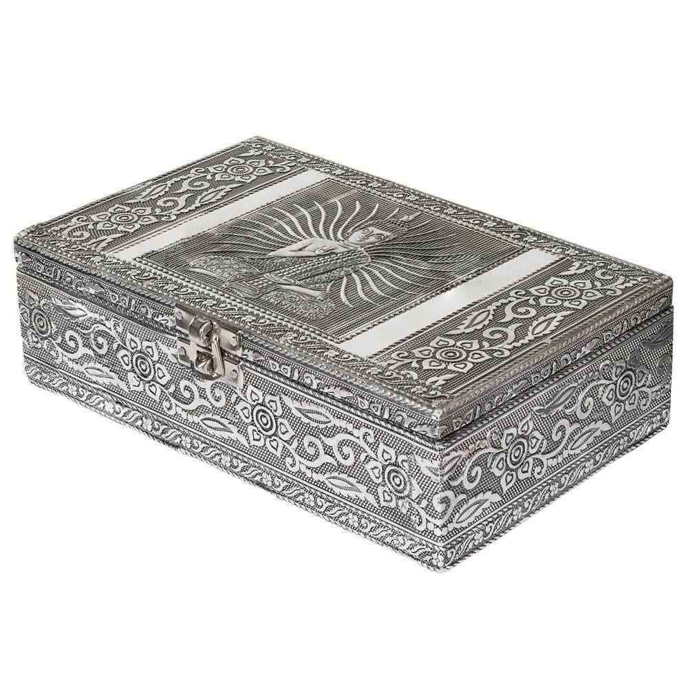 Buddha Tin Jewelry Box