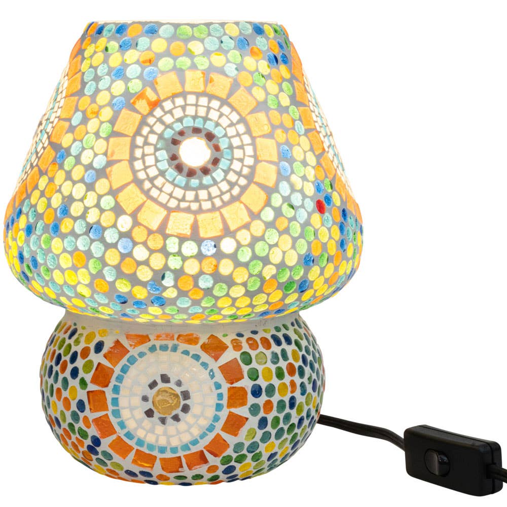 Mosaic Glass Lamp