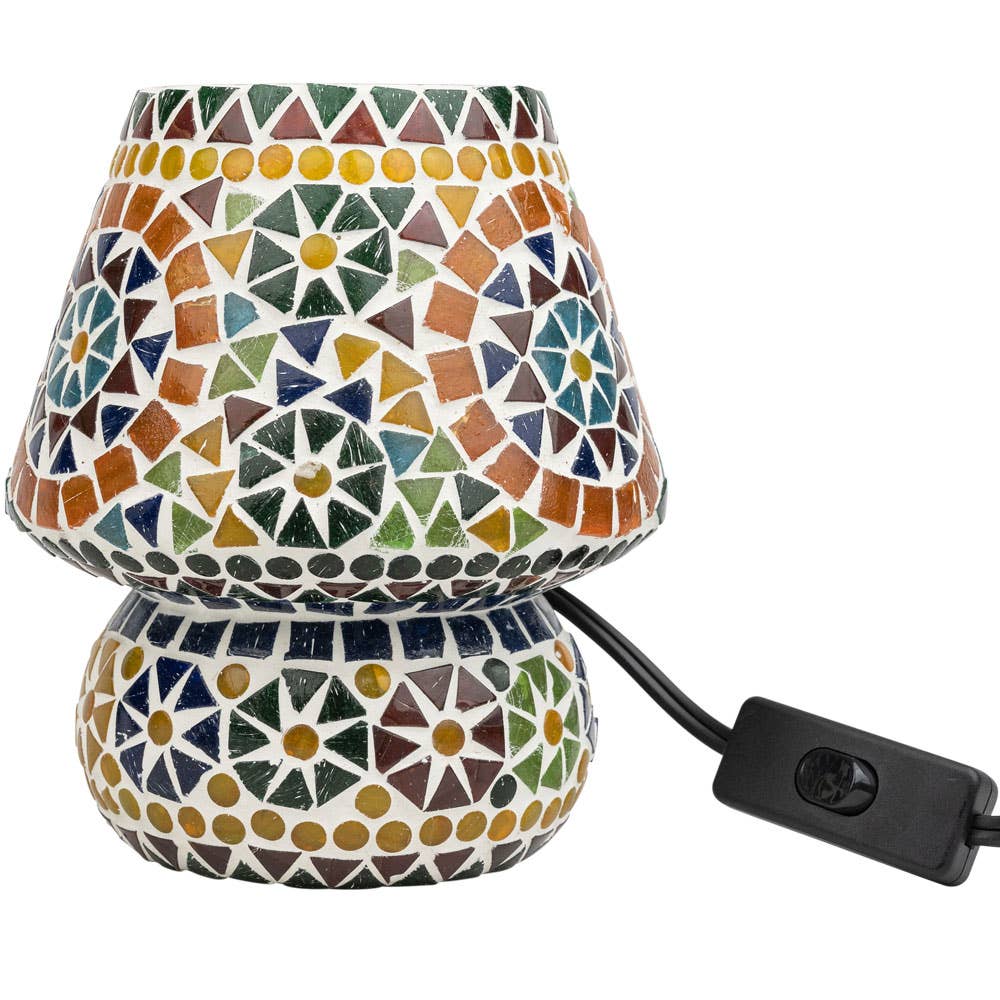 Mosaic Glass Lamp