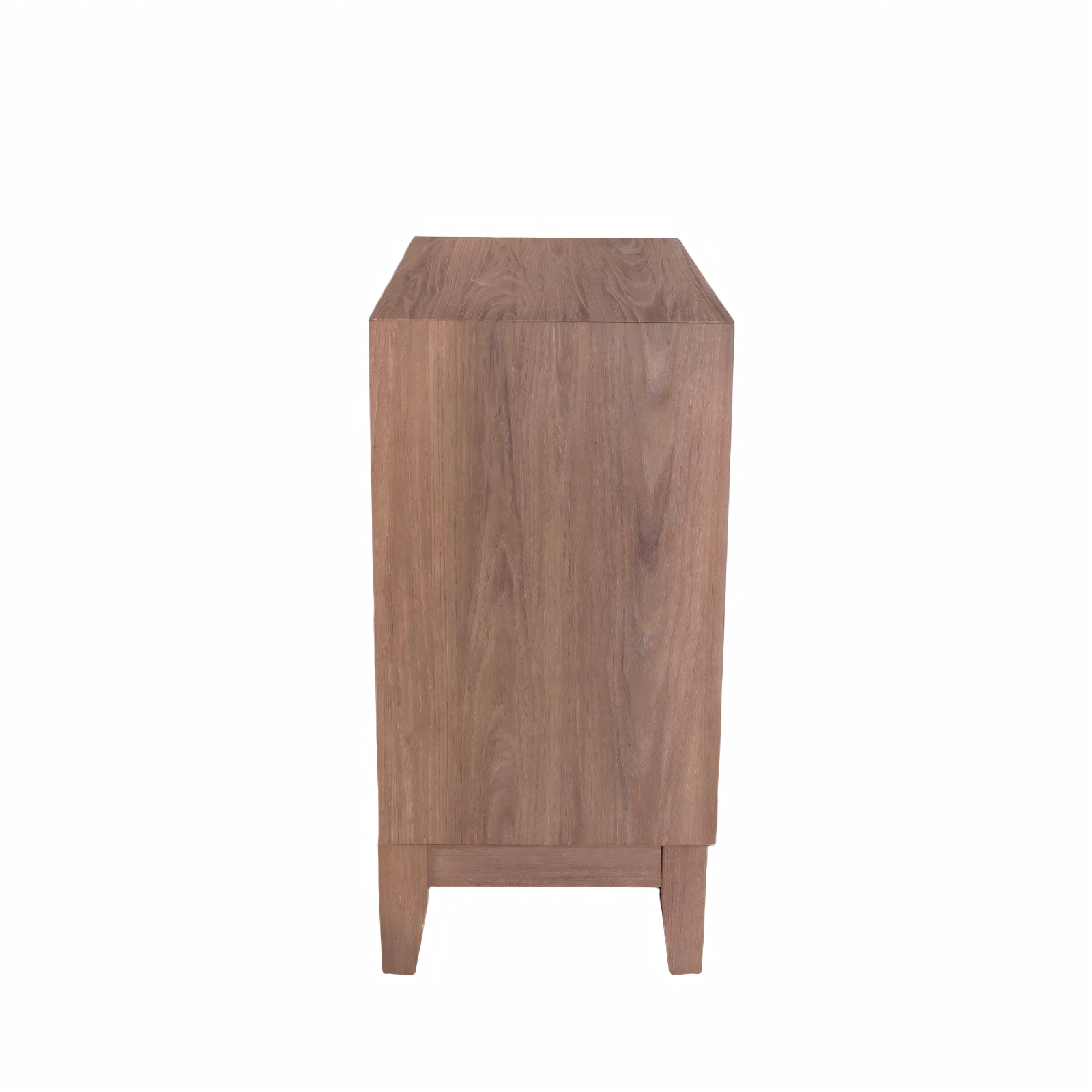 Mid-Century Boho Sideboard Buffet with Doors & Shelves: Default