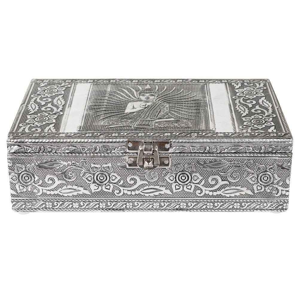 Buddha Tin Jewelry Box