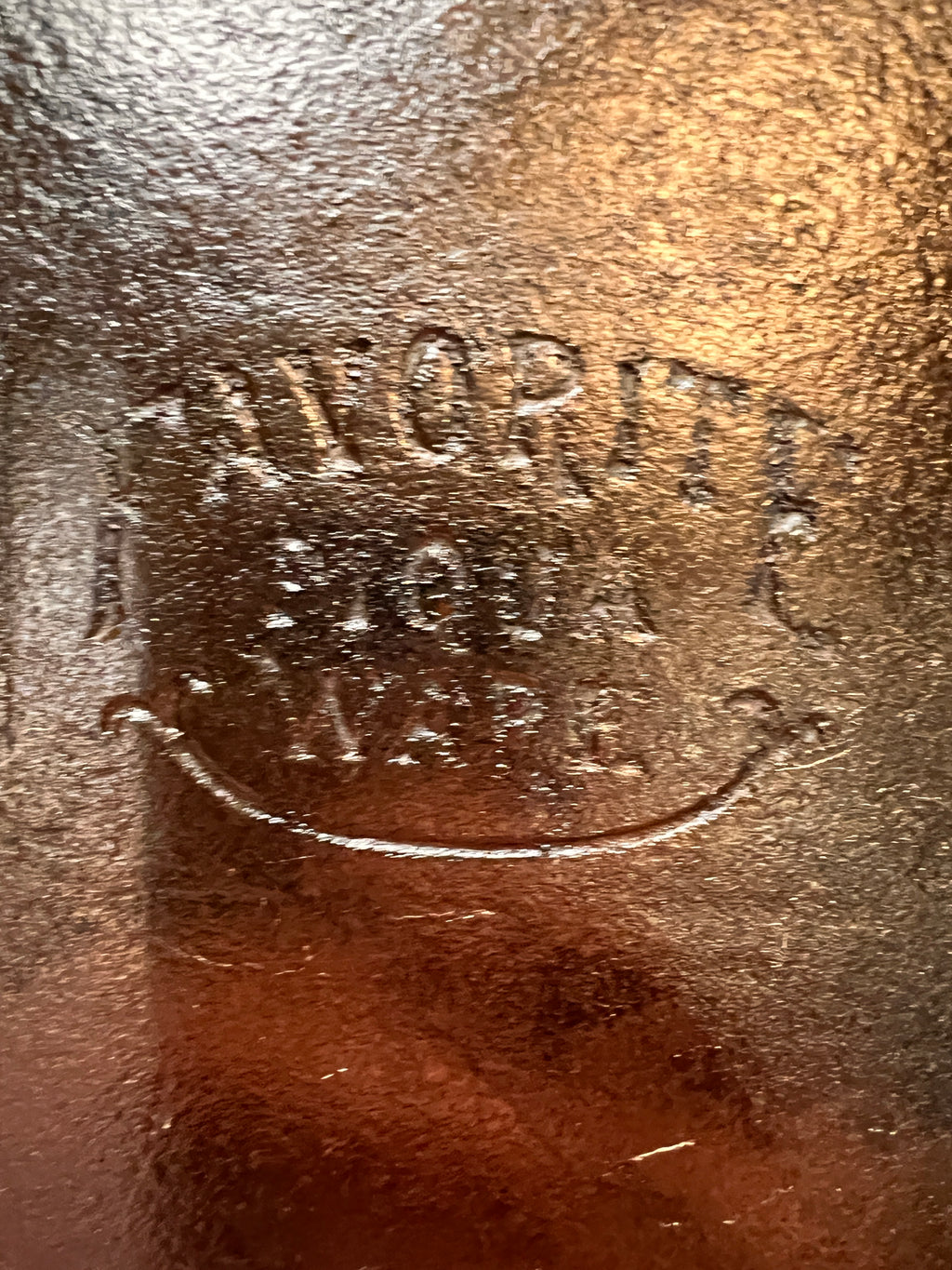 Favorite Piqua Ware No. 12 Skillet with “Smiley” Logo