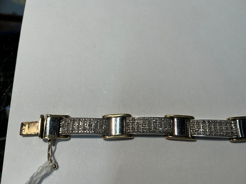 Bead-Set Melee Diamond Bracelet