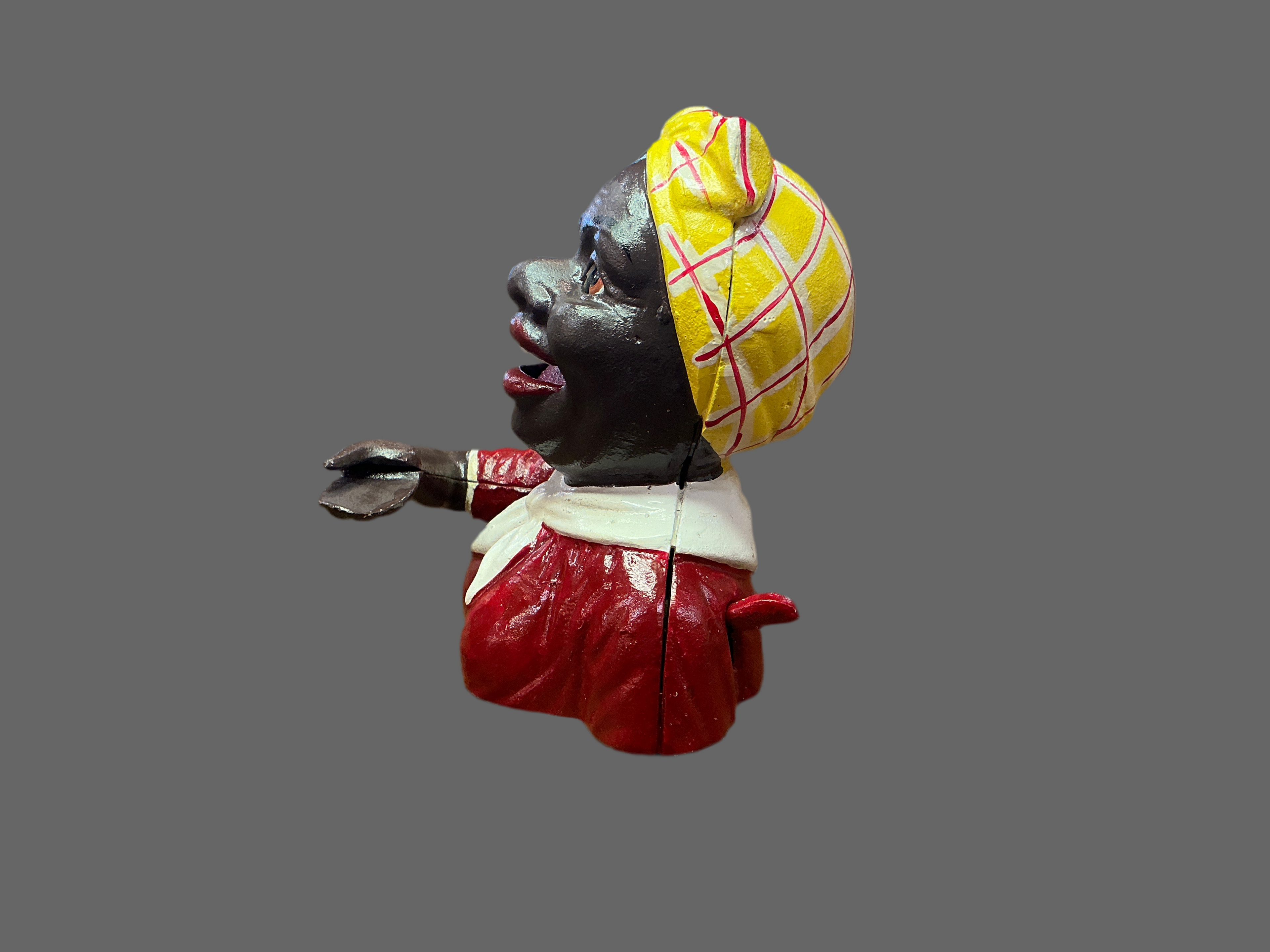 Mammy Mechanical Bank Black Americana