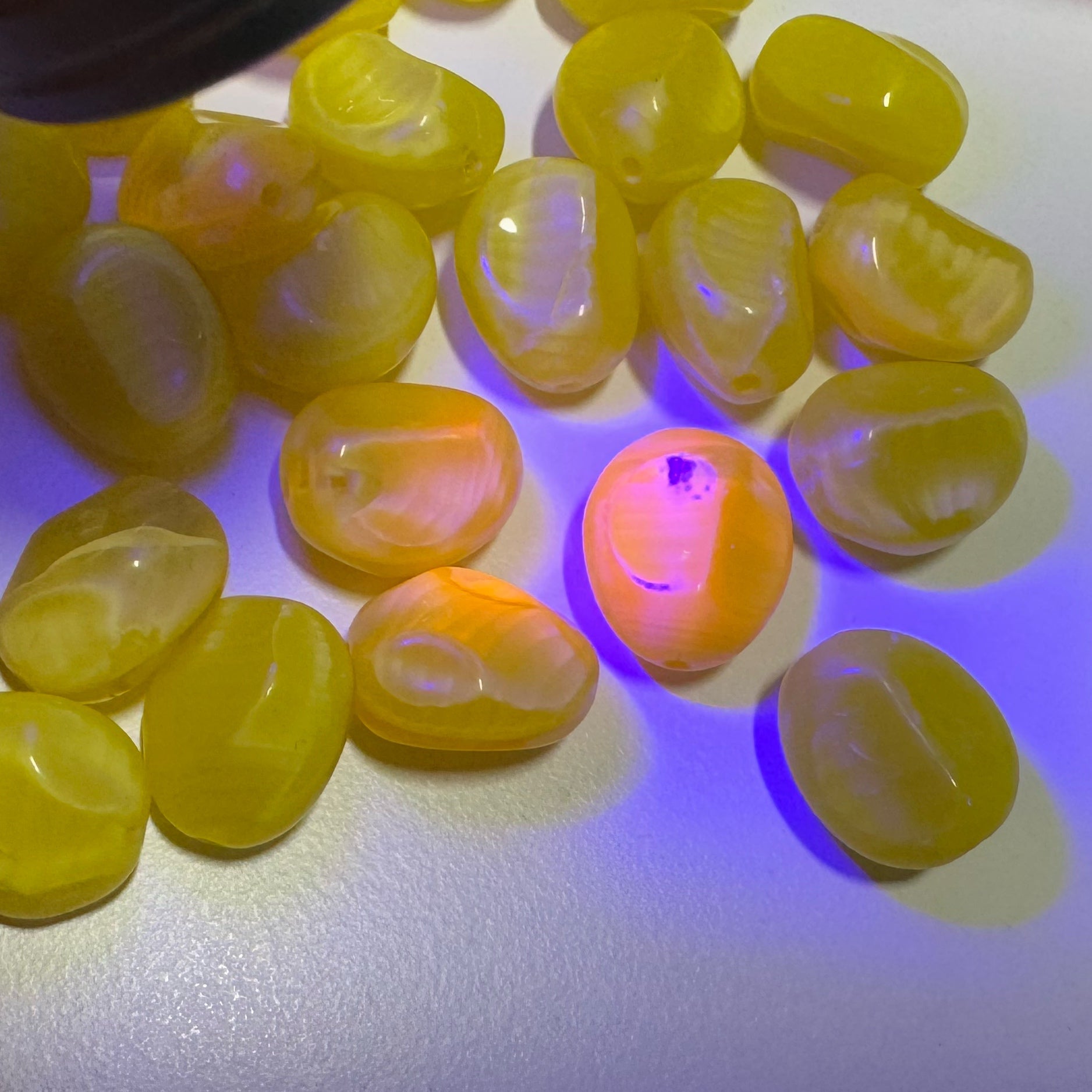 OUTLET 250g Pressed Czech Glass Beads (OUTL-13-49_250g)
