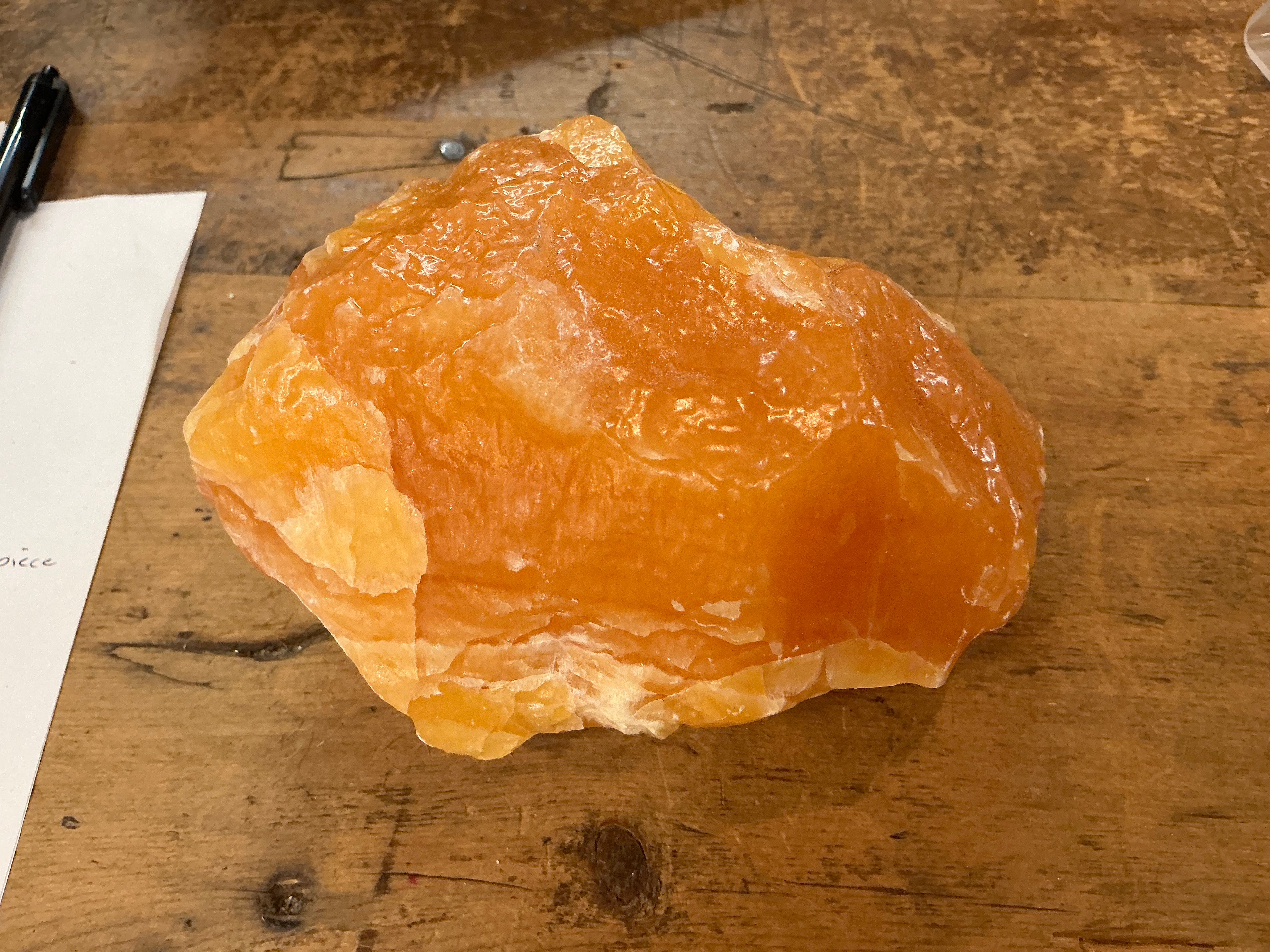 Orange Calcite
