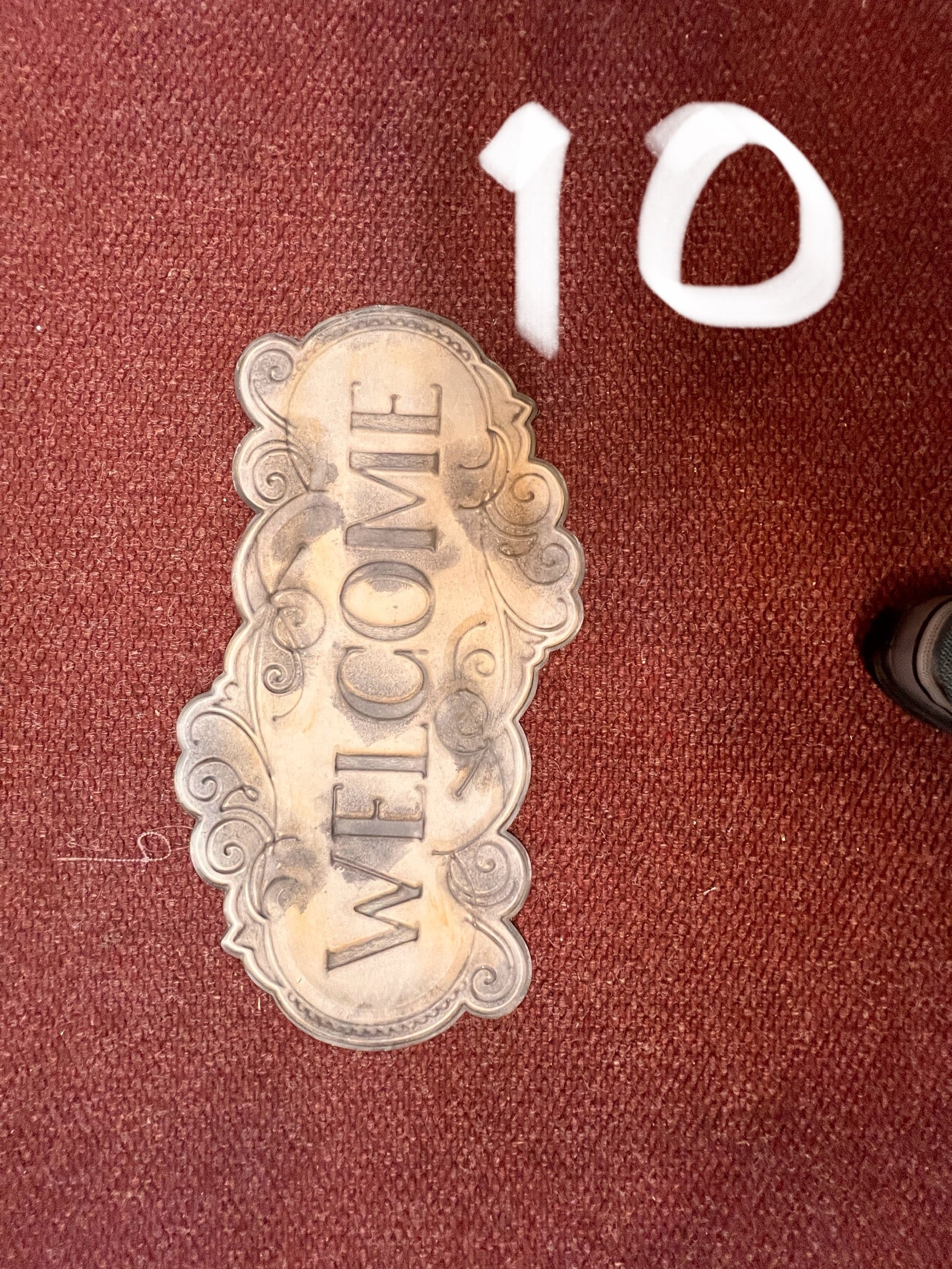metal Welcome Sign