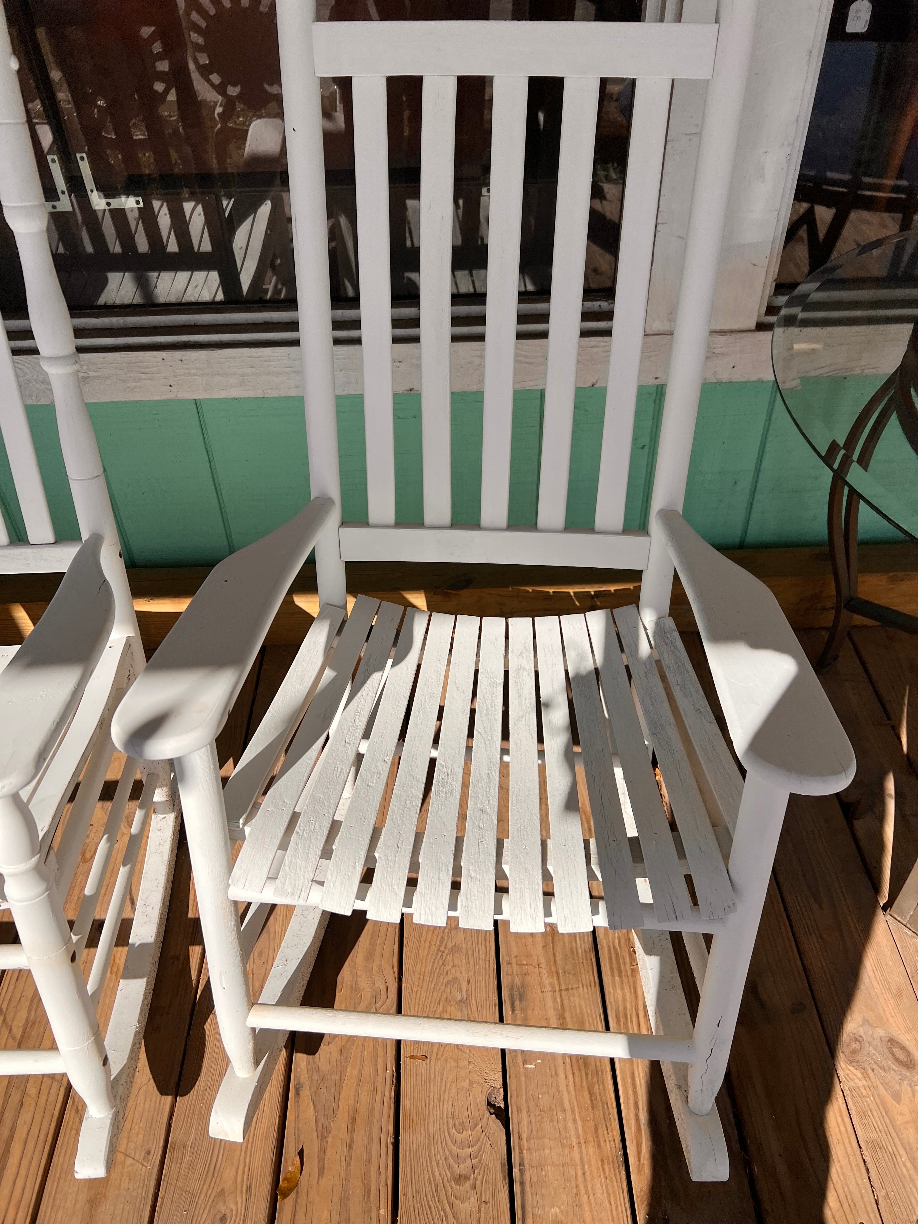 Rocking Chair Painted White
