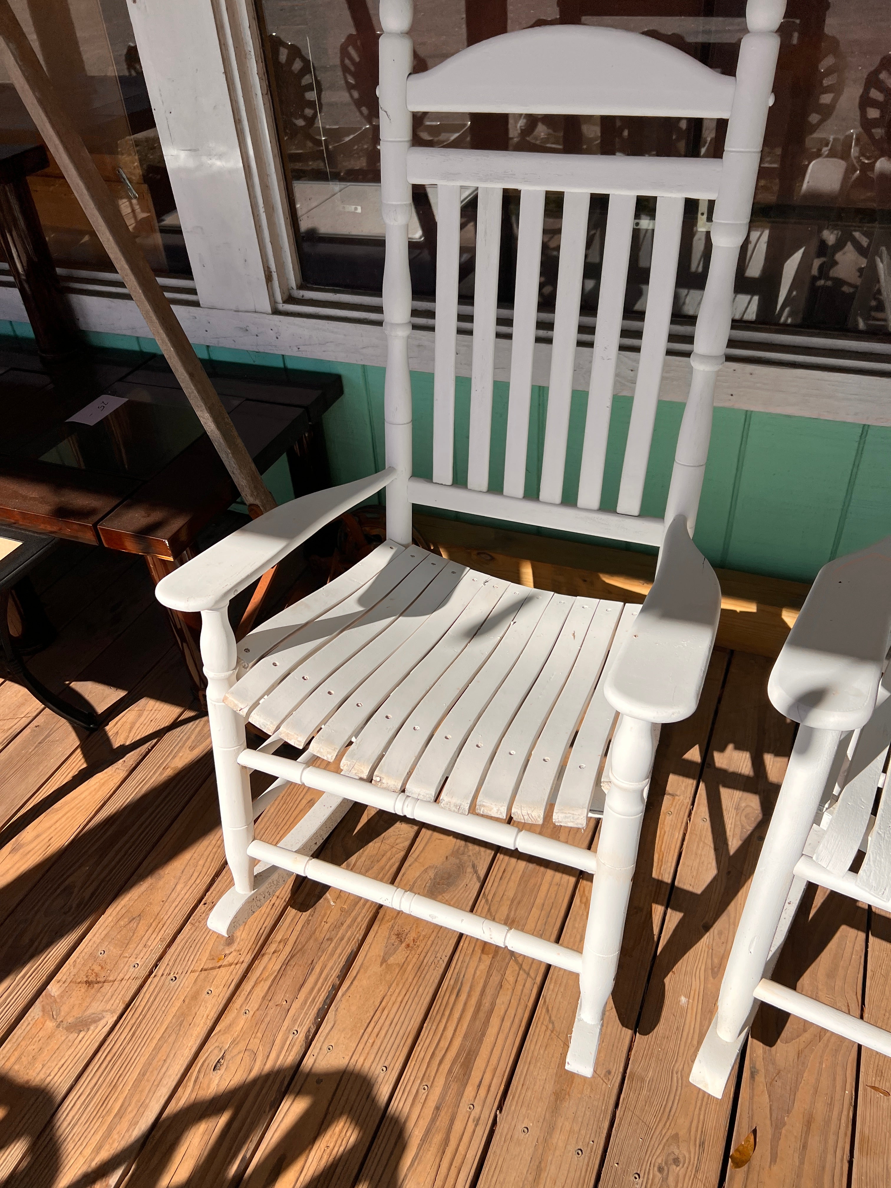 Rocking Chair Painted White (Copy)