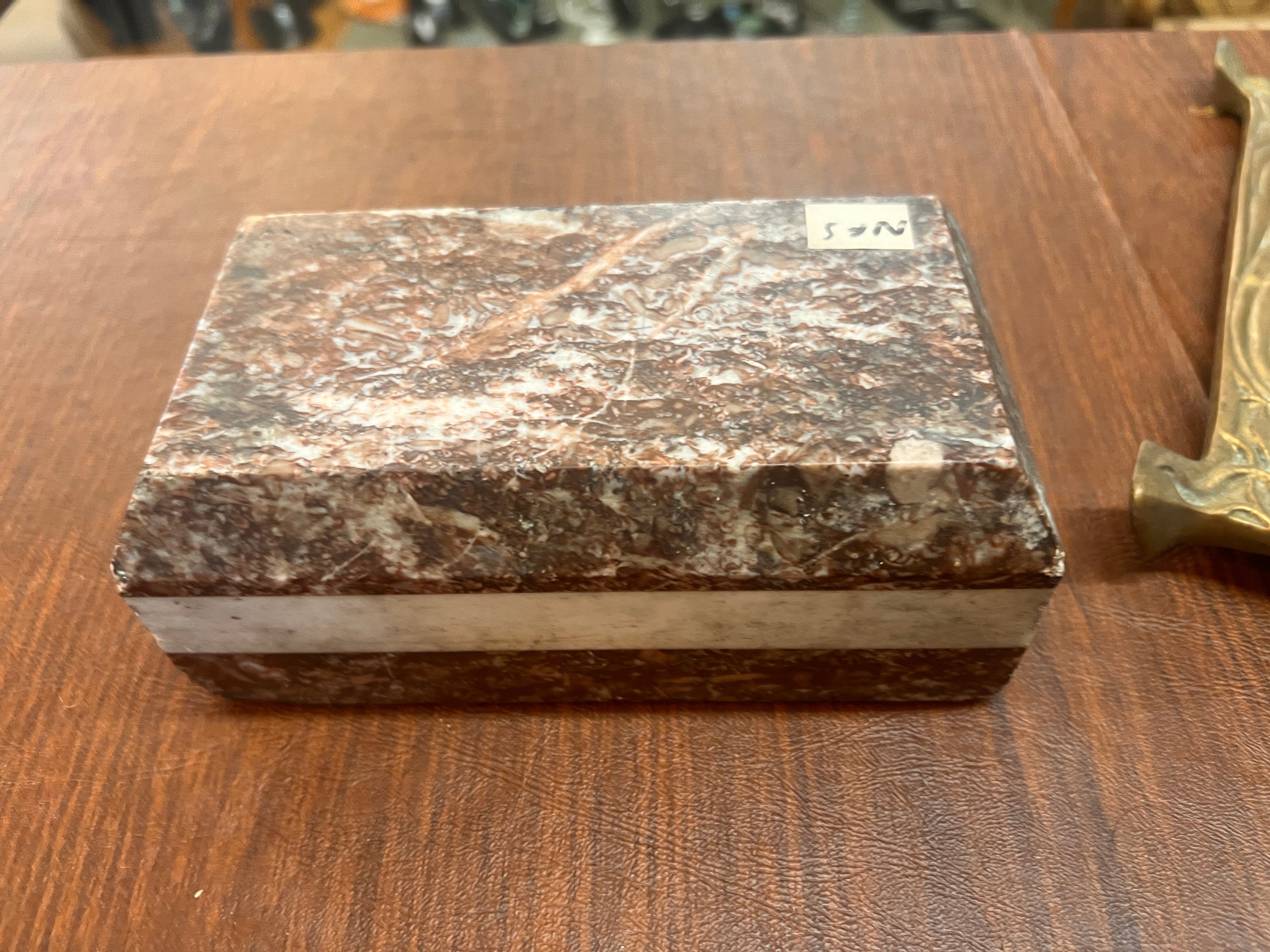 Early 20th Century Specimen Marble Door Stop