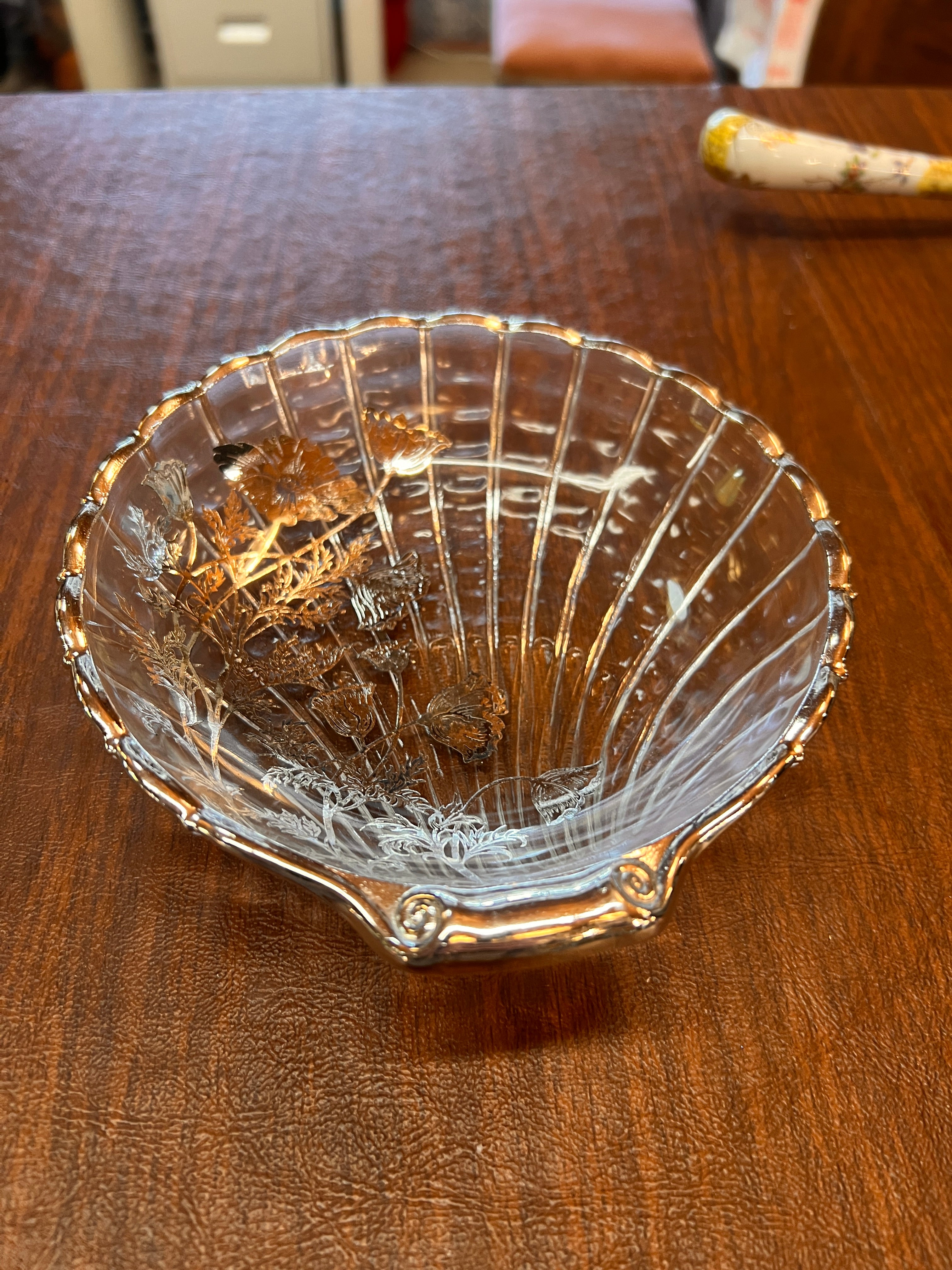 Vintage Shell Candy Dish