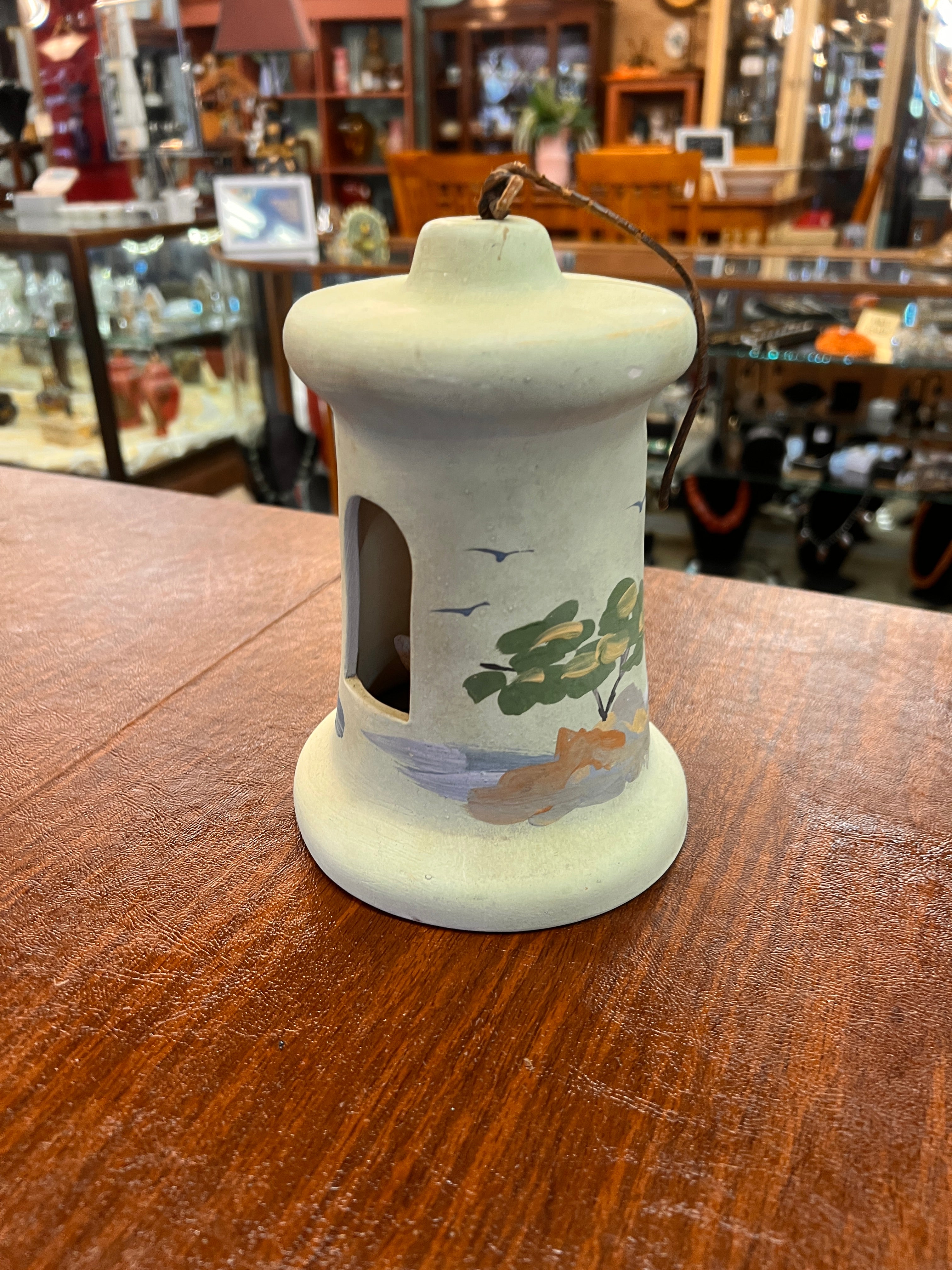 Hanging Wind Chime Ceramic Painted