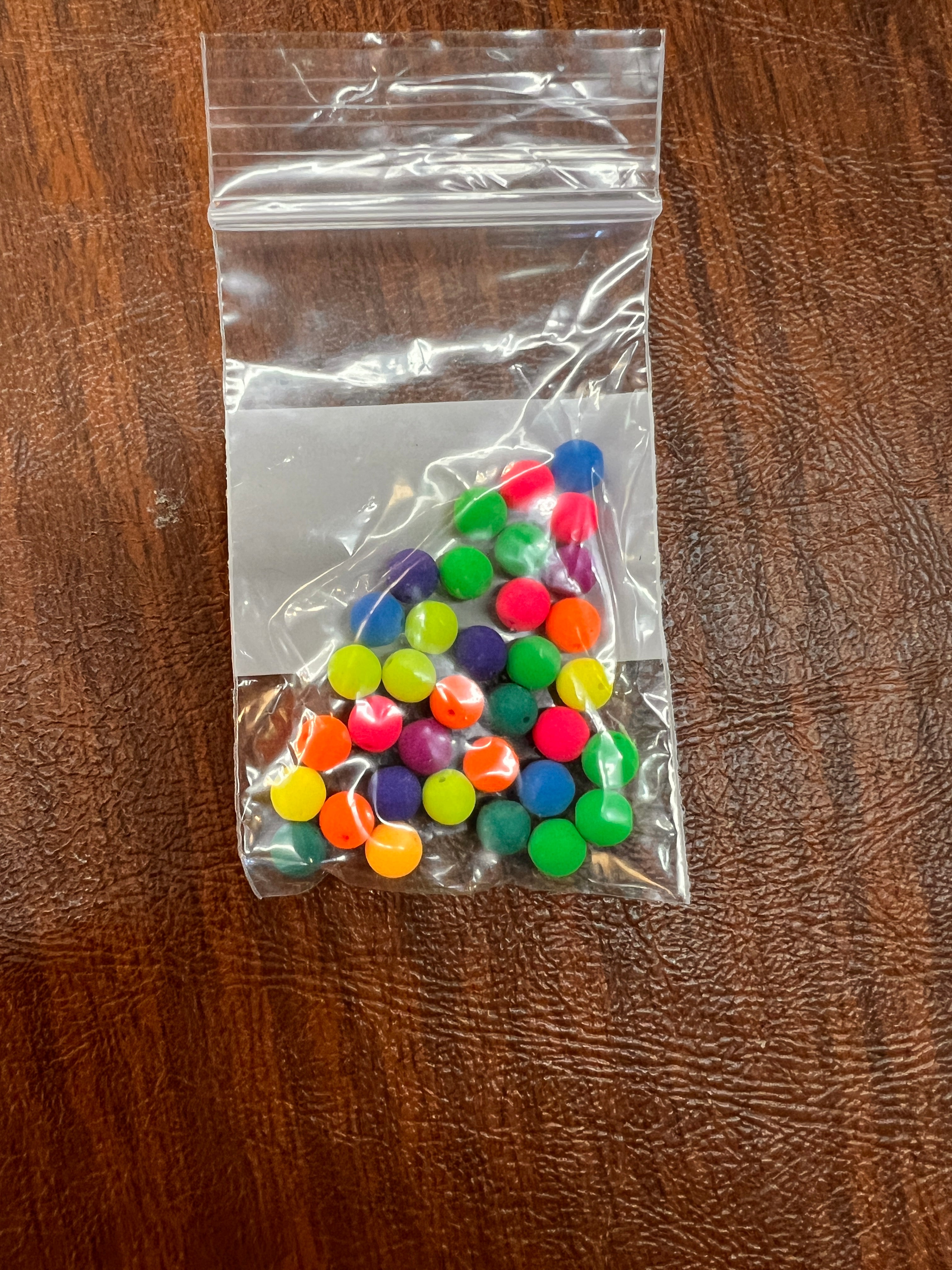 Round UV Reactive Beads