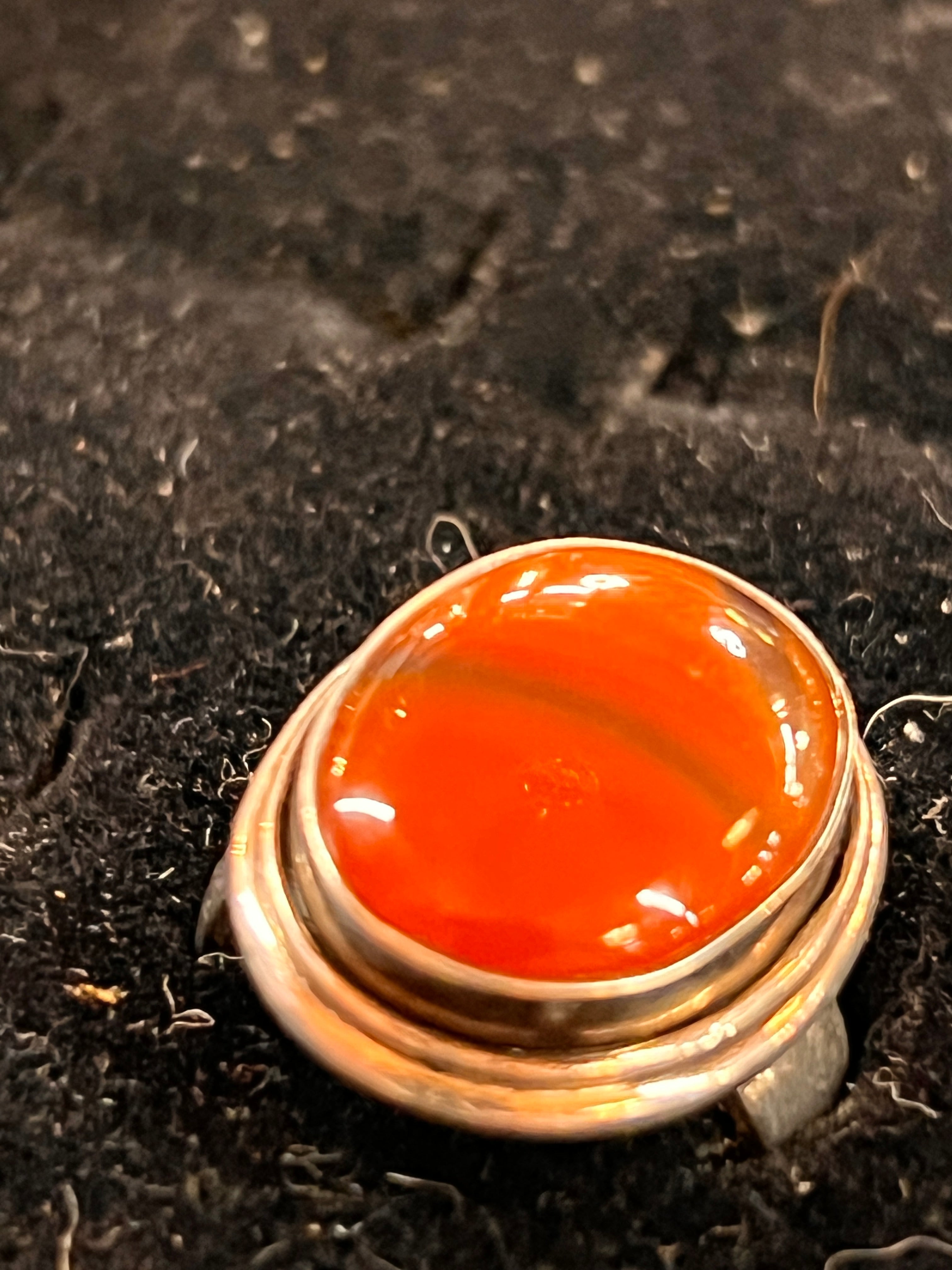 Size 8 Sterling Ring