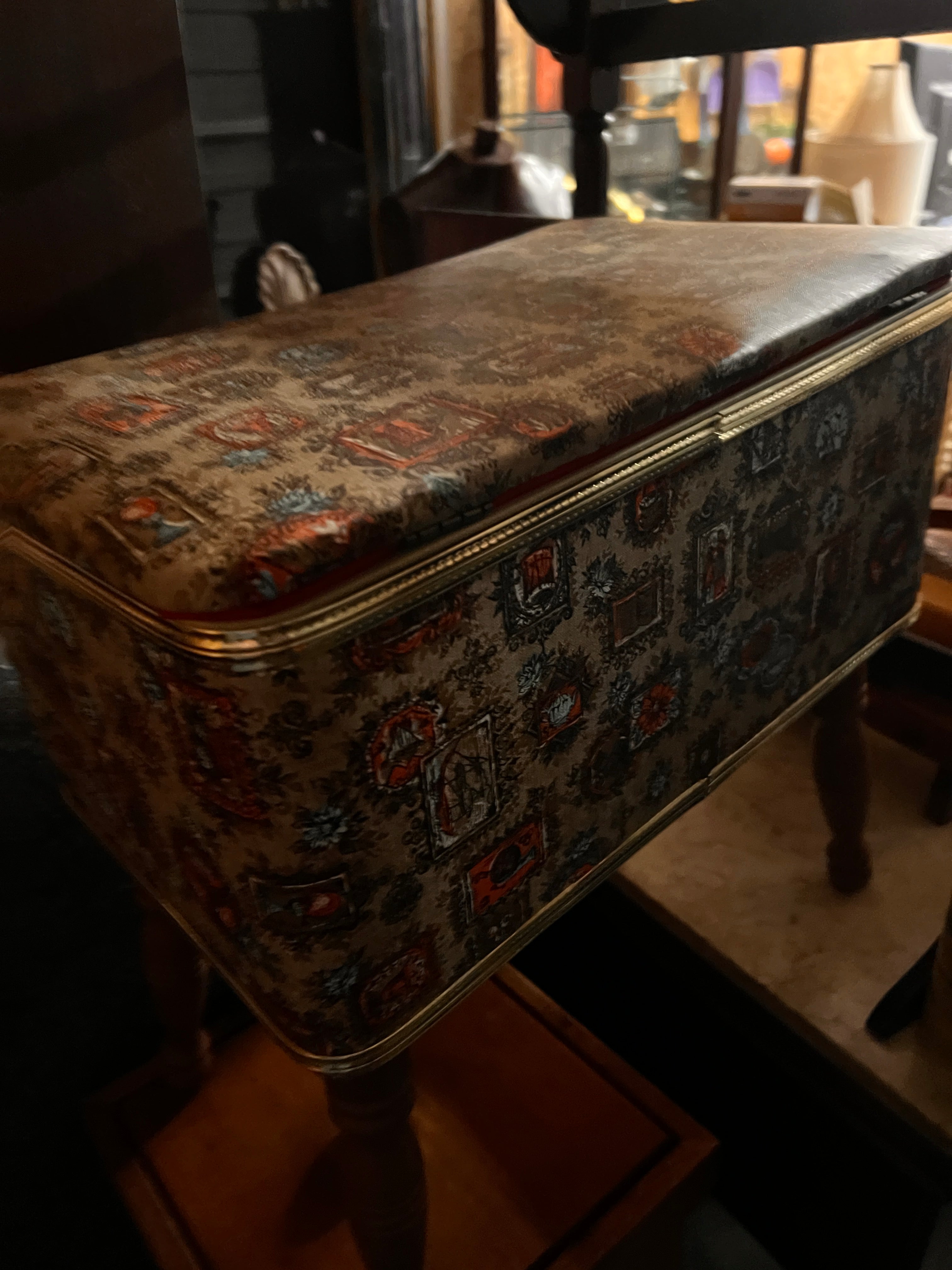 Colorful Sewing Bench