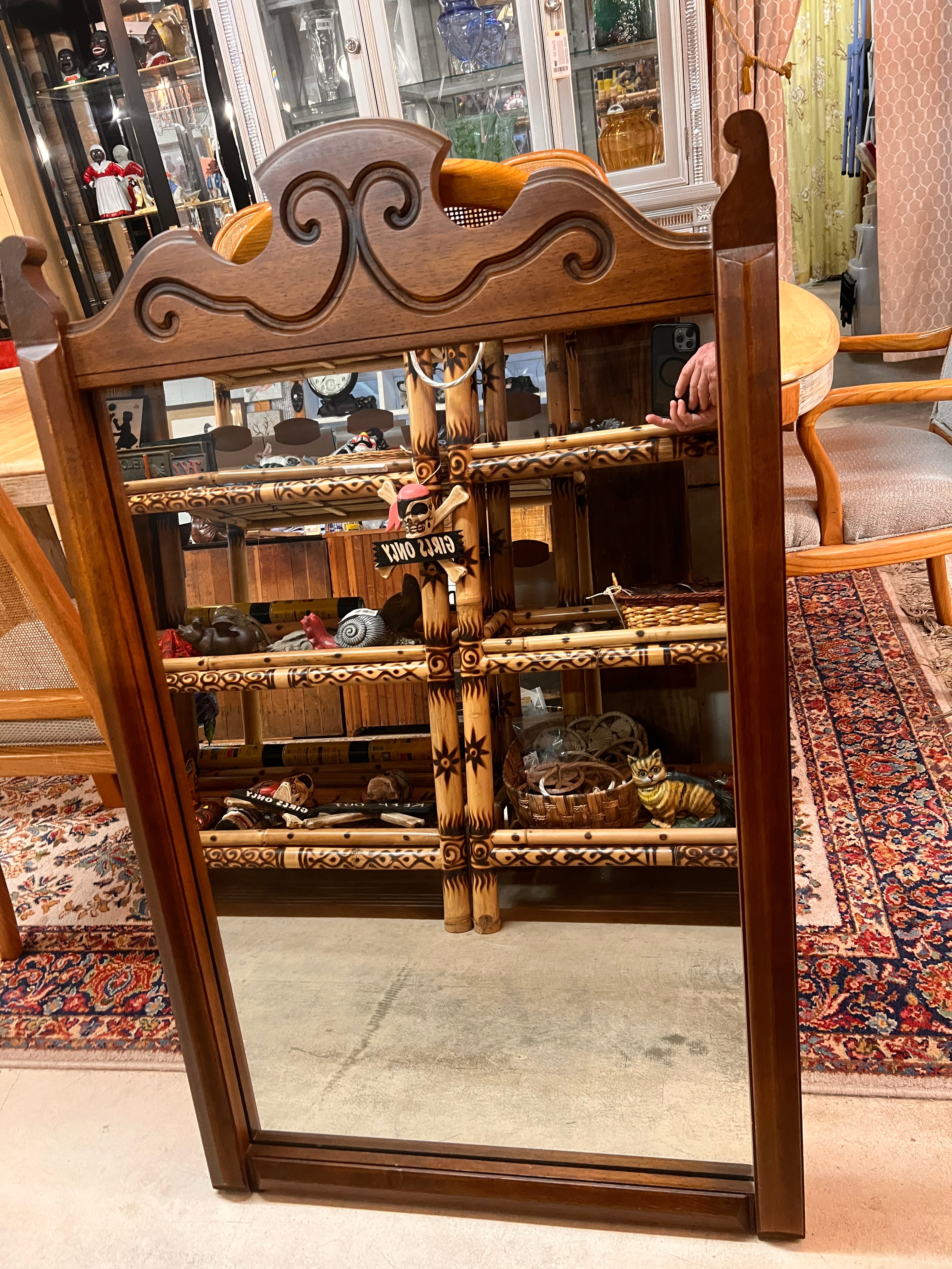 Solid Wood Mirror