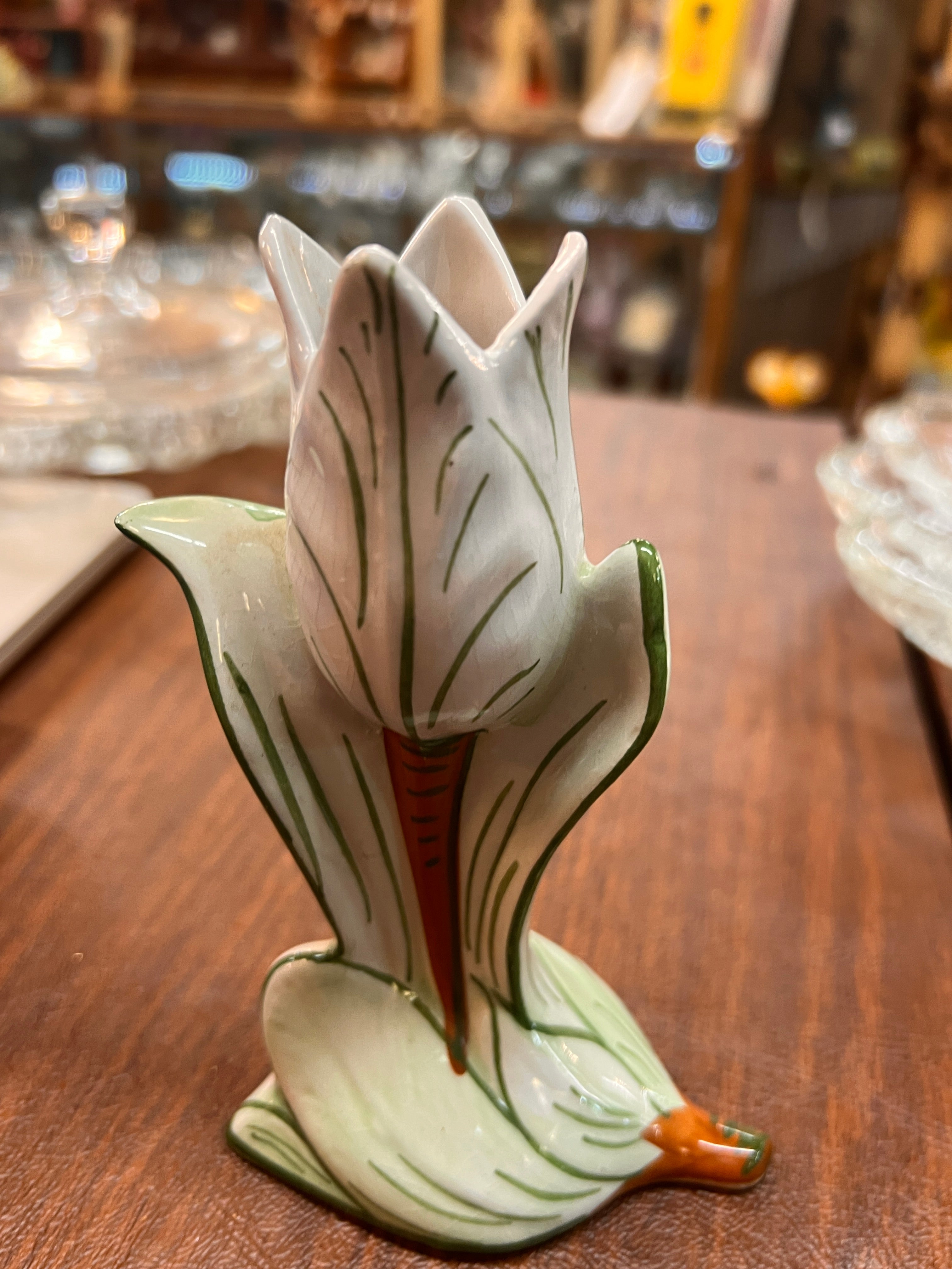 Casa Fina Portugal Hand-Painted Tulip Bud Vase