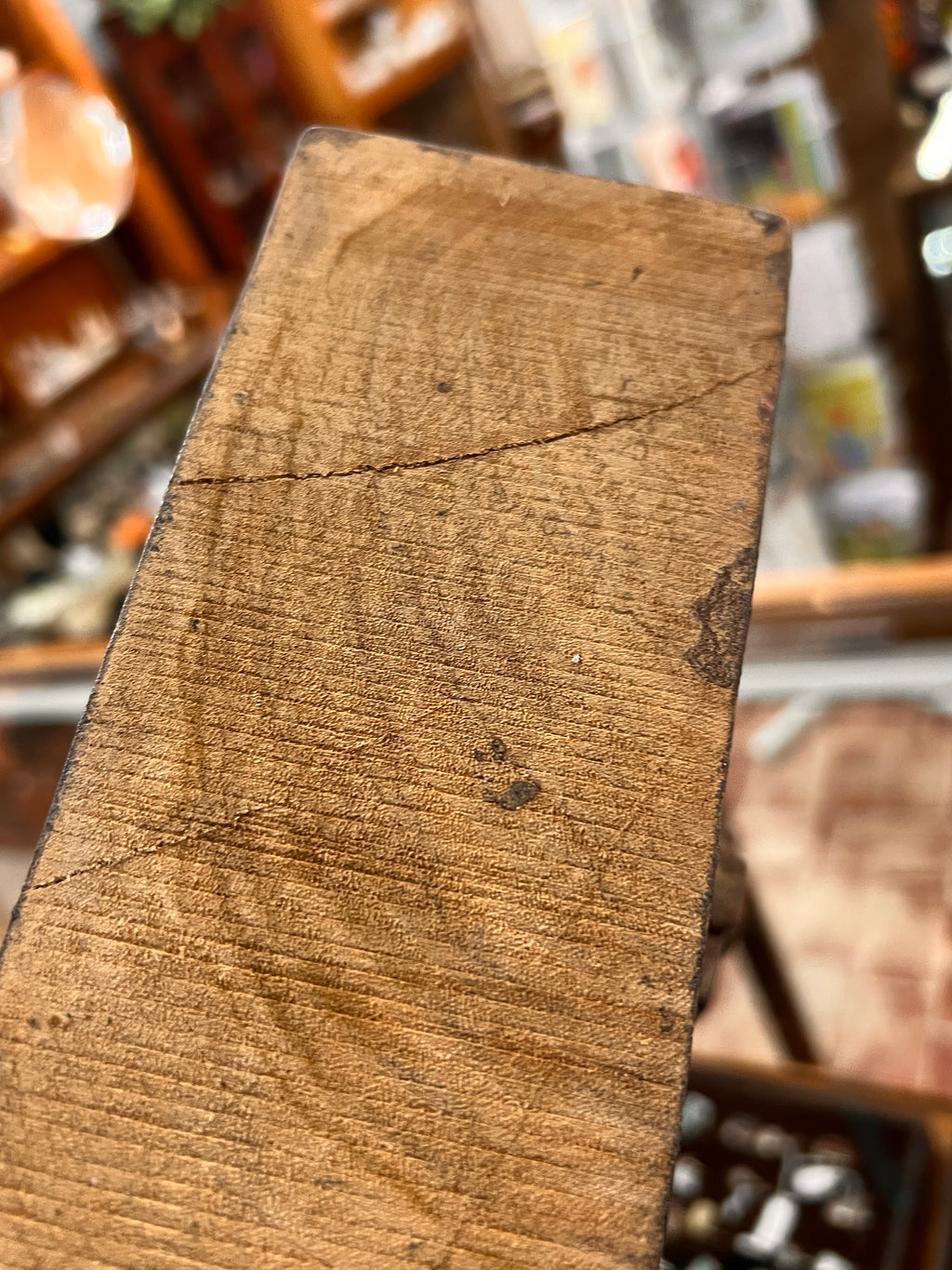 Pair of Hand-Carved Asian Mounted Warrior Figures – Antique Painted Folk Art