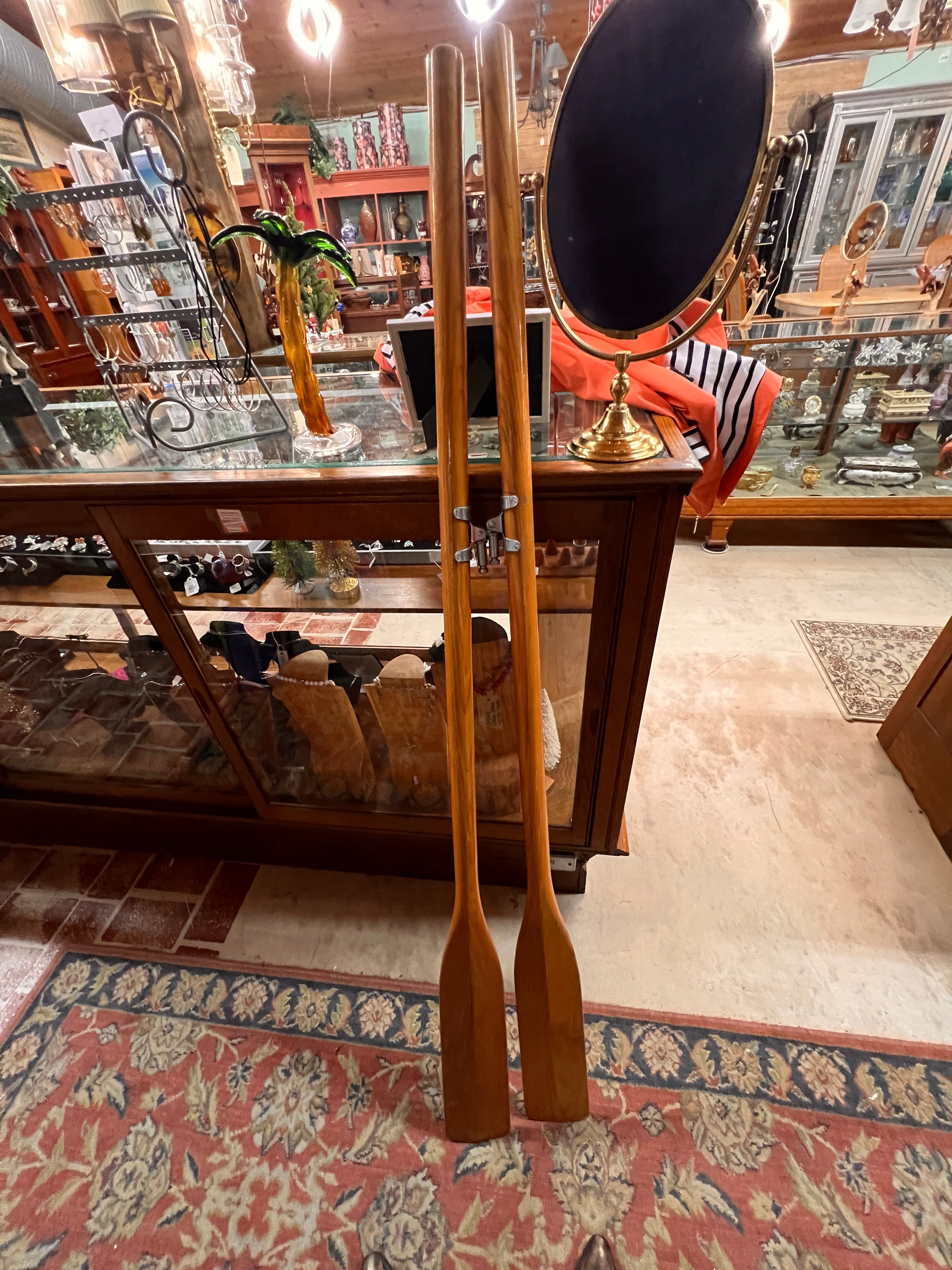 Pair Of Vintage Boat Oars Like New