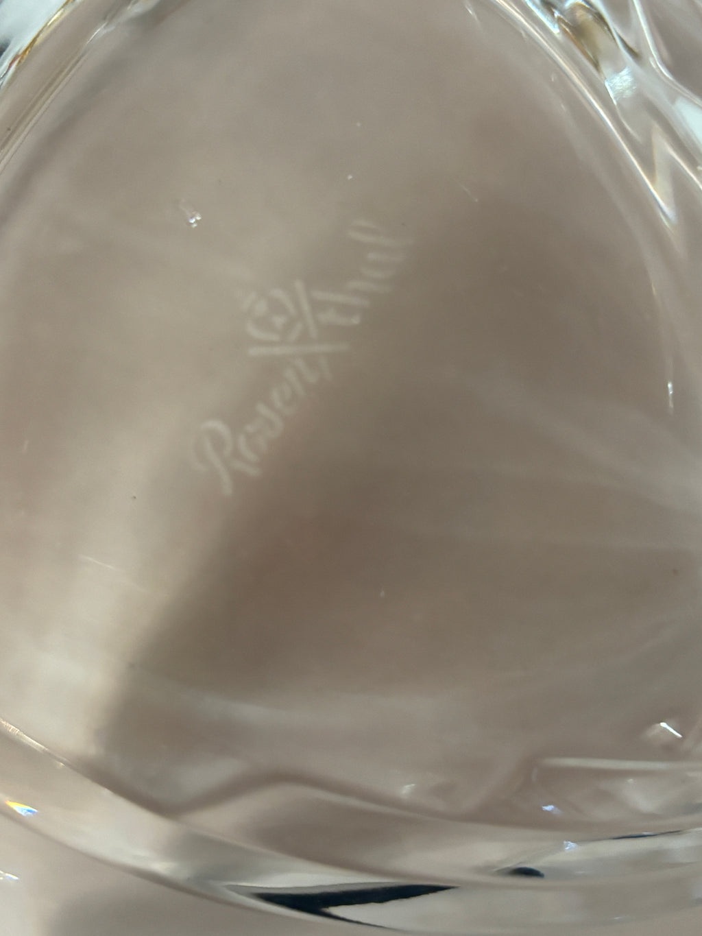 Crystal Rosenthal Bowl