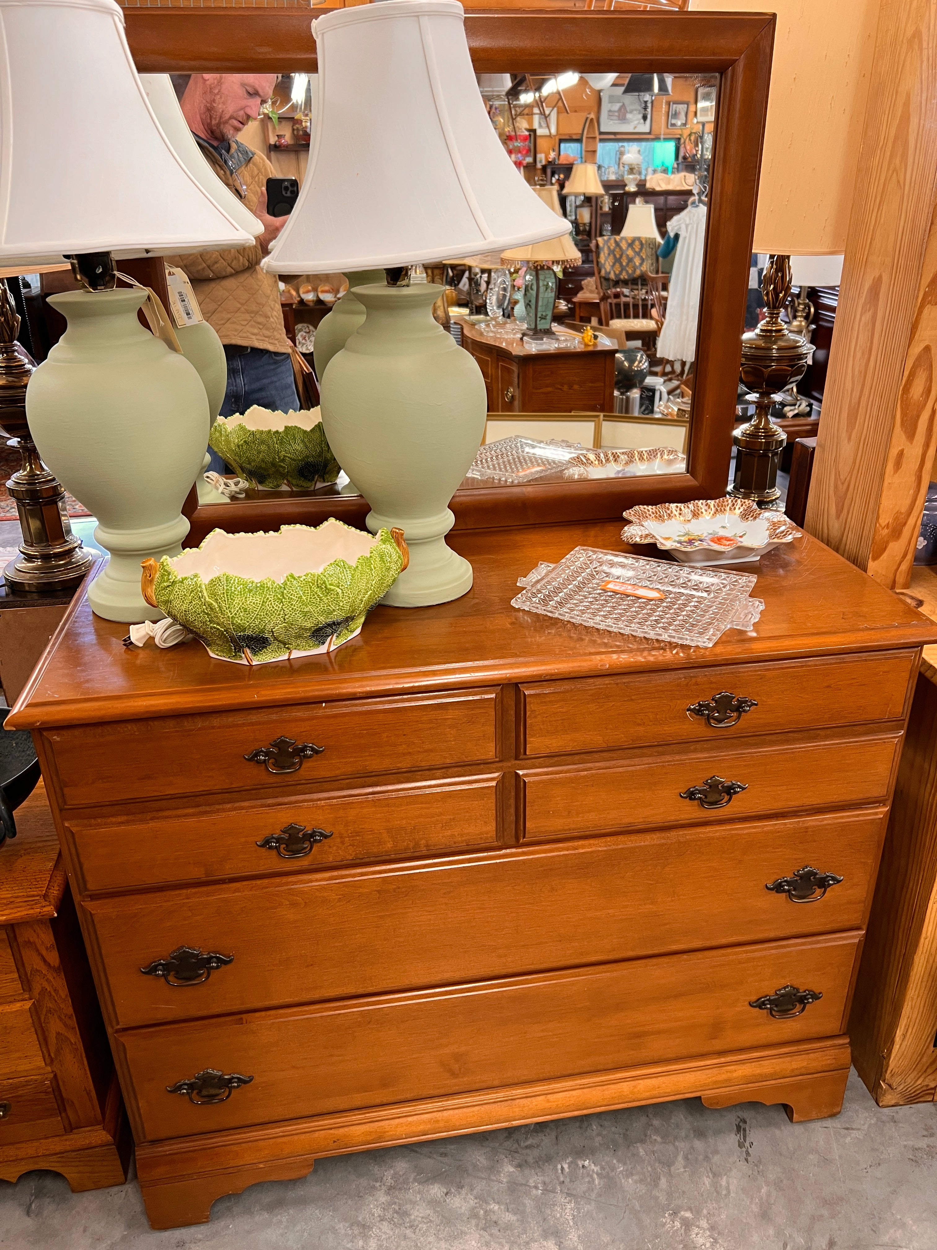 Chest Of Drawers with Mirror