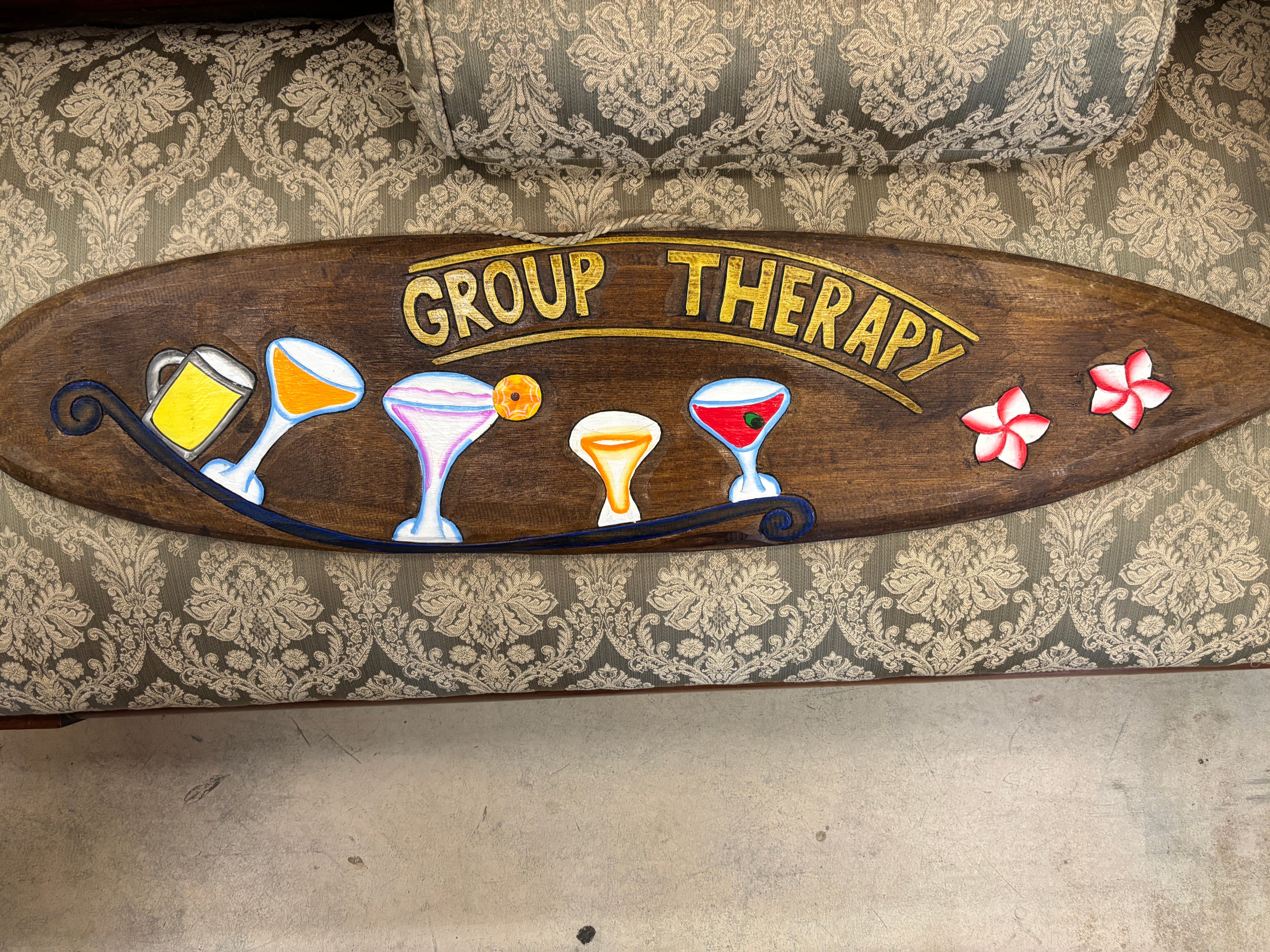 Group Therapy Wall Mounted Sign 40" Length