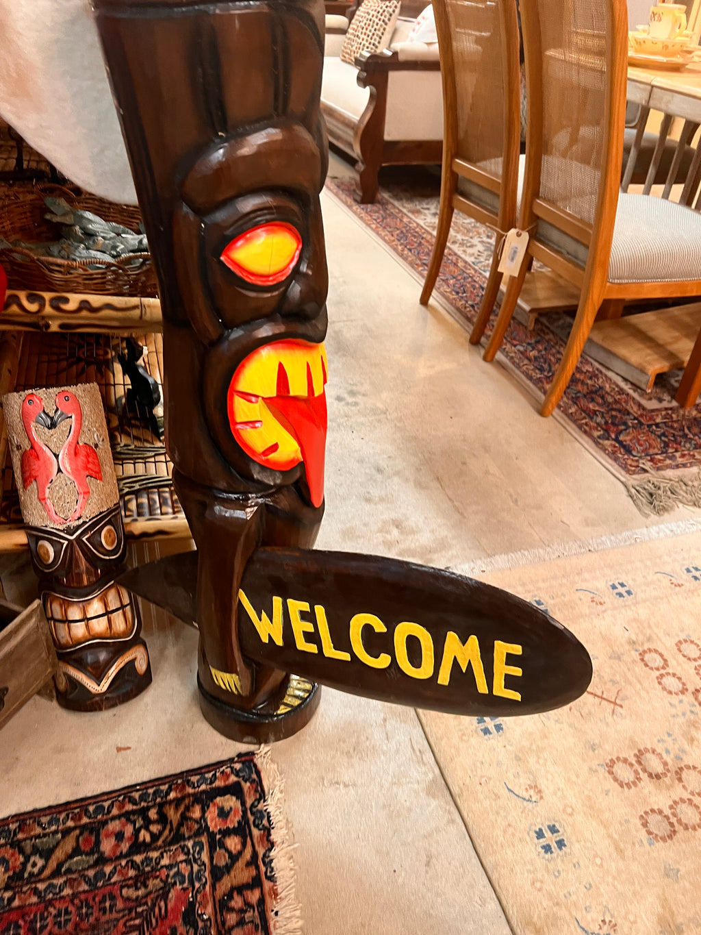 Welcome Sign Totem