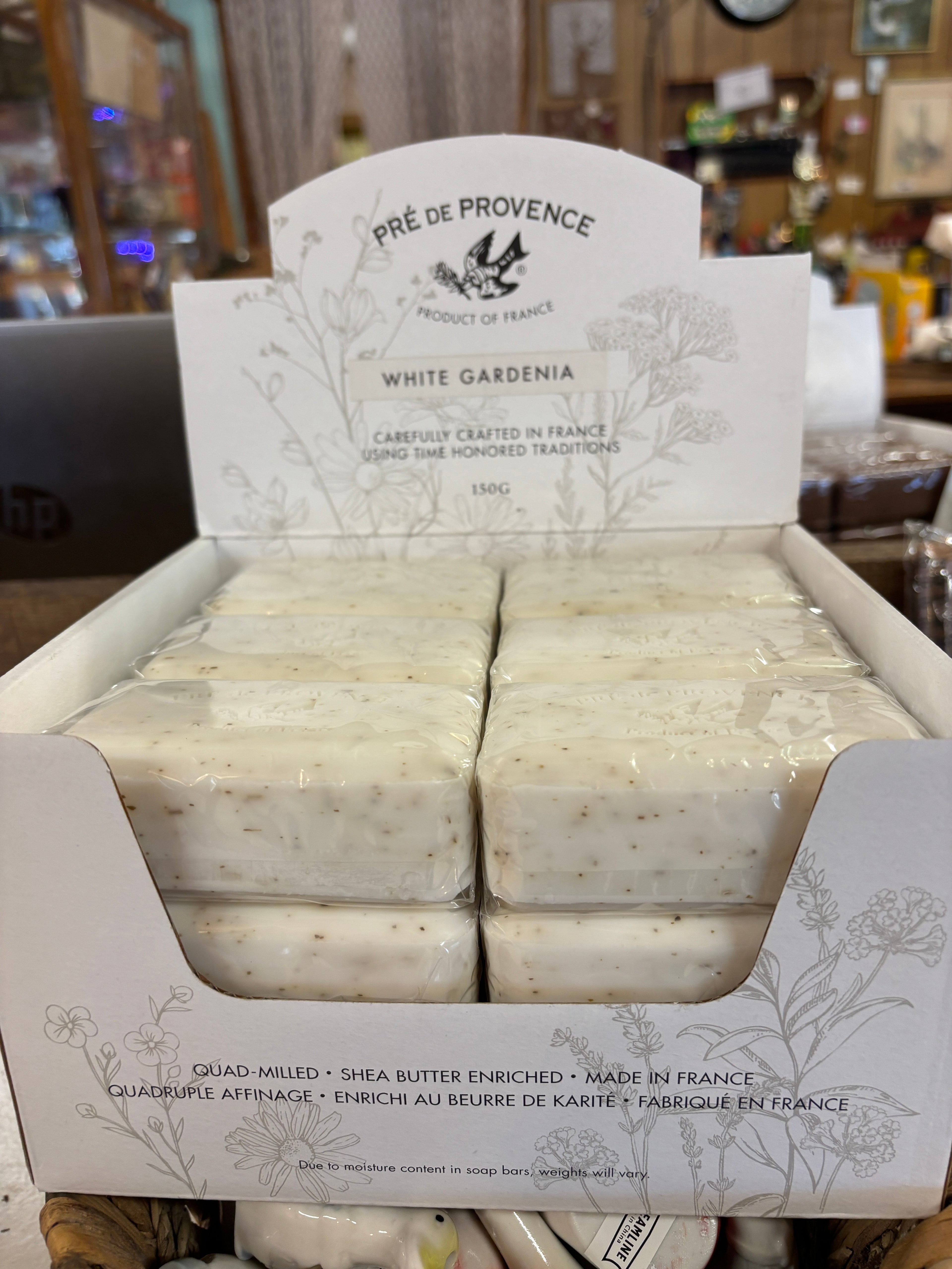 White Gardenia European  Pre de Provence Soap