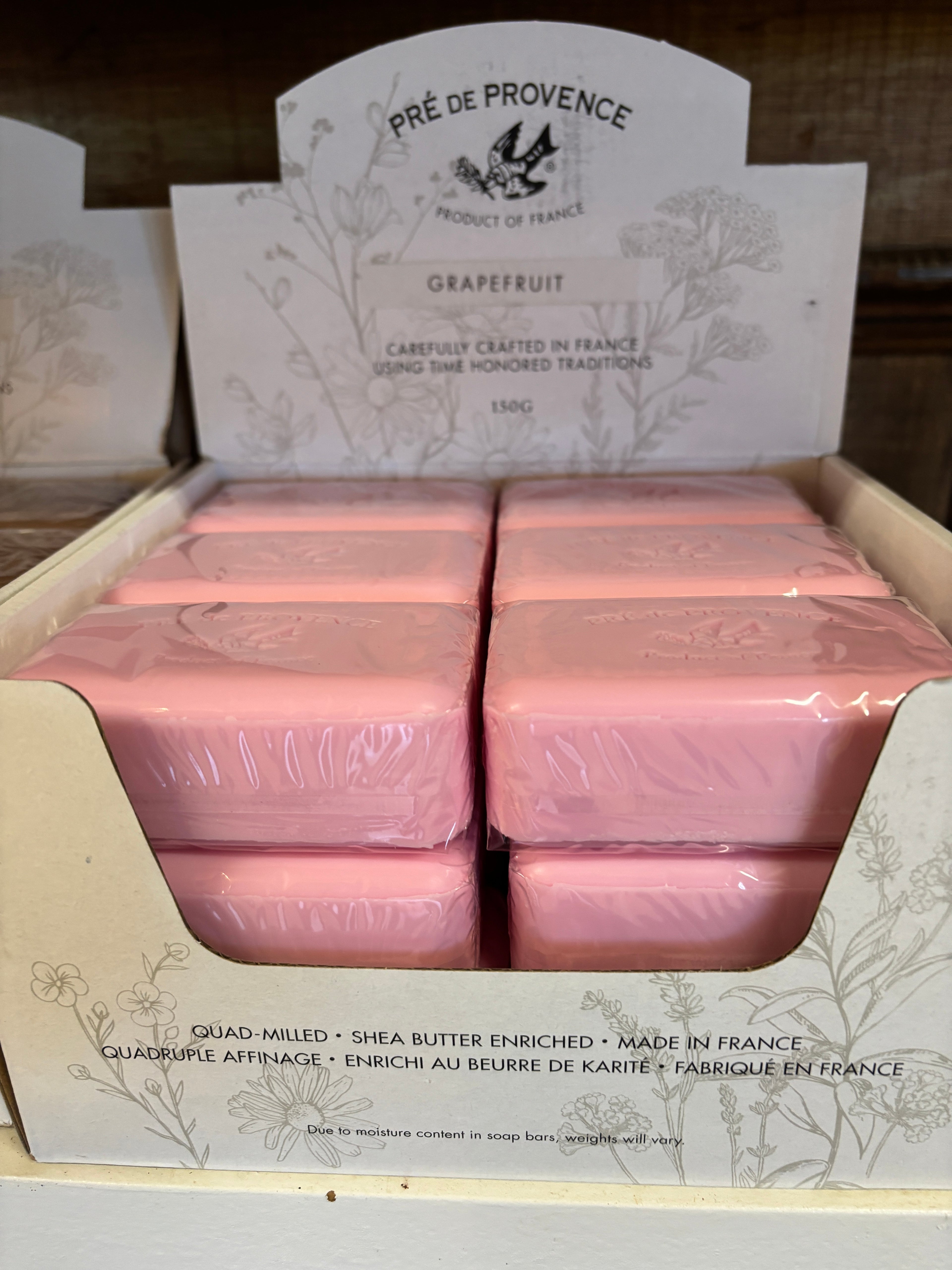 Grapefruit European  Pre de Provence Soap