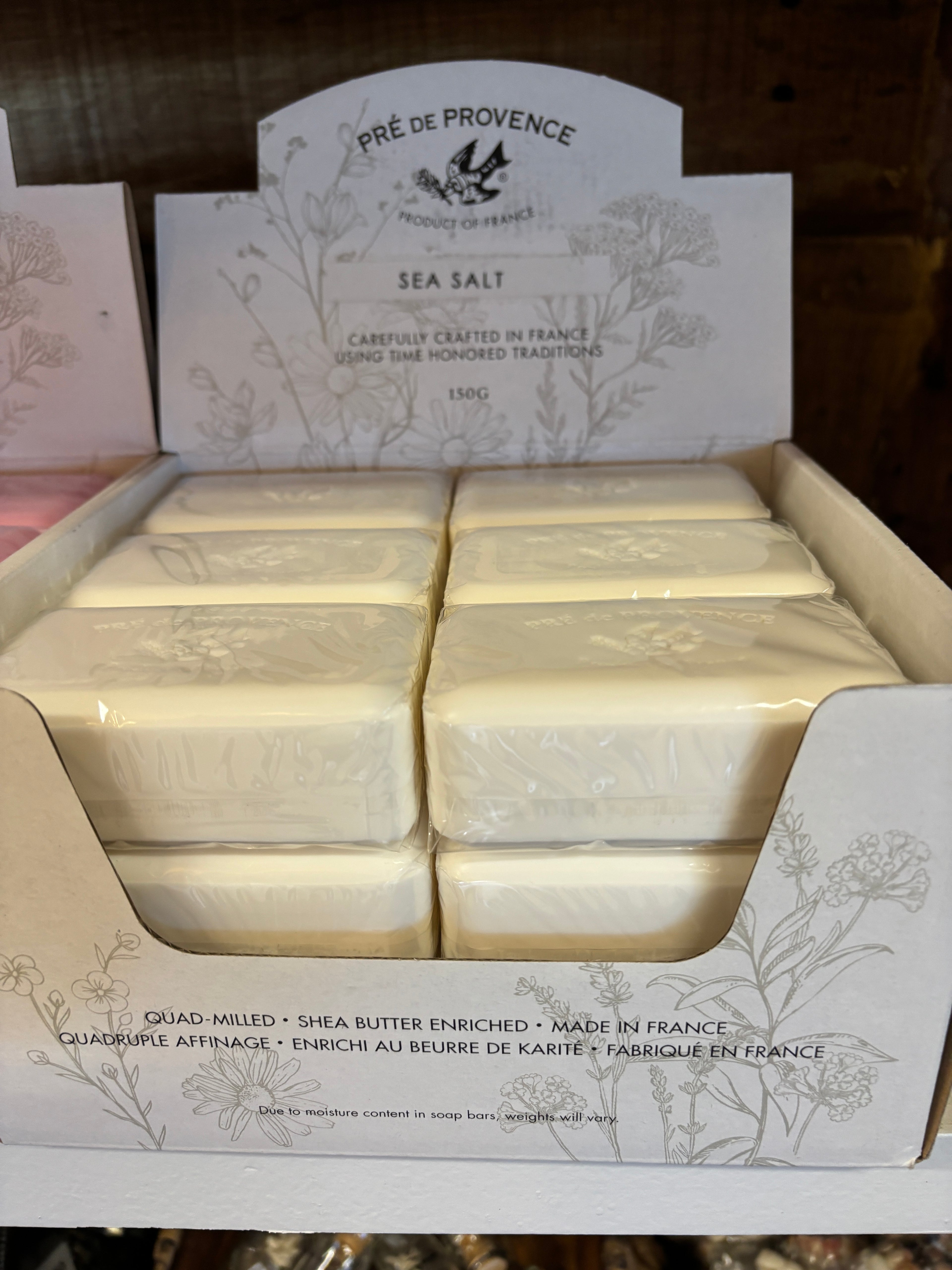 Sea Salt European  Pre de Provence Soap