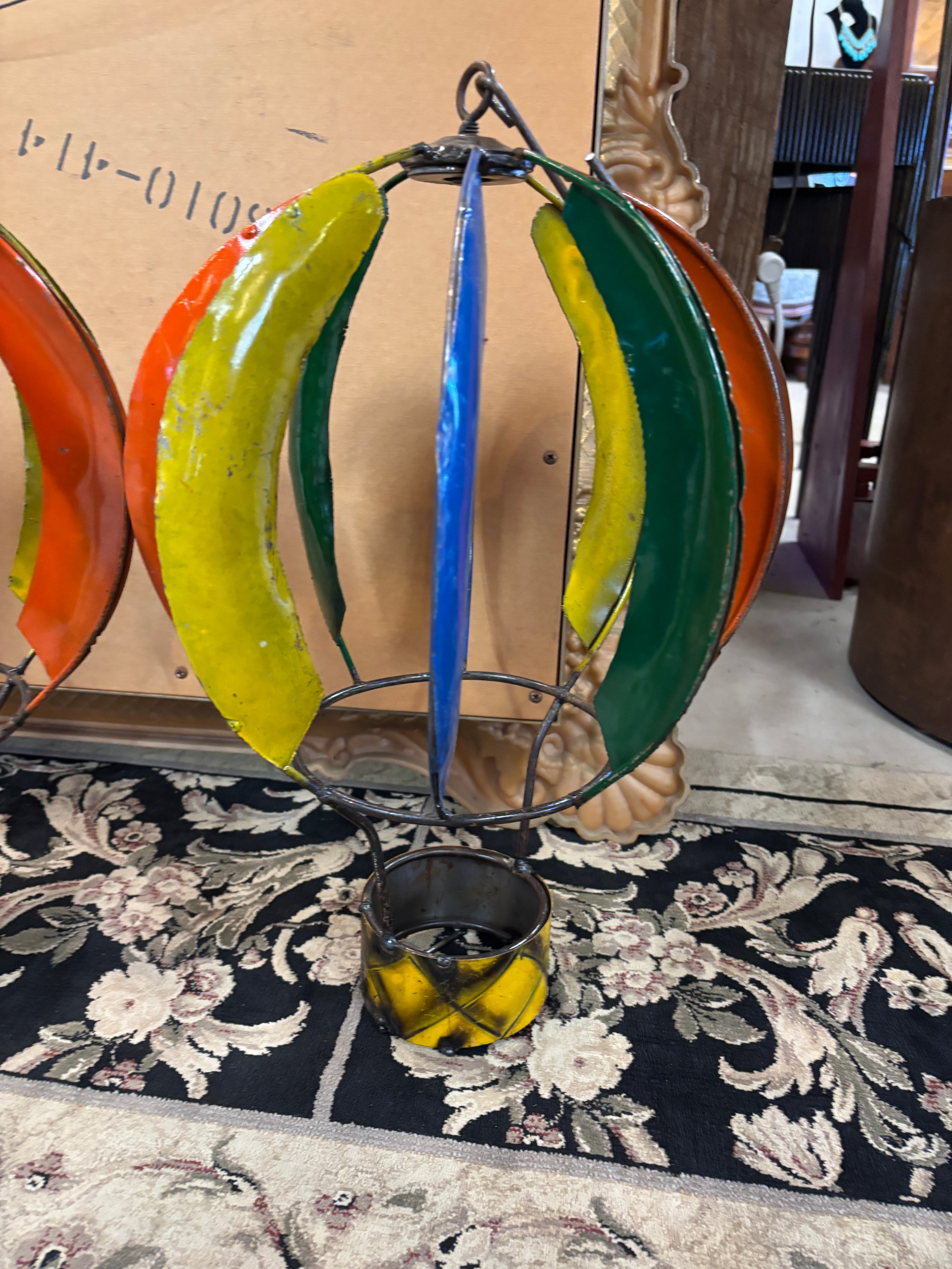 Hanging Metal Air Baloon