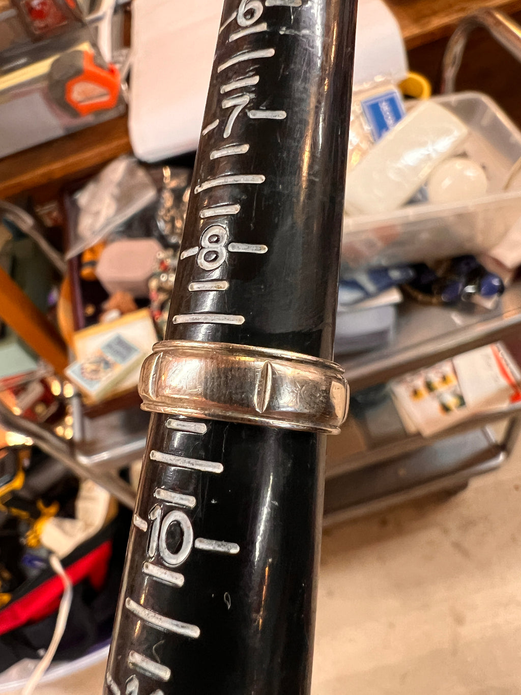 14k Gold Wedding Band Size 9