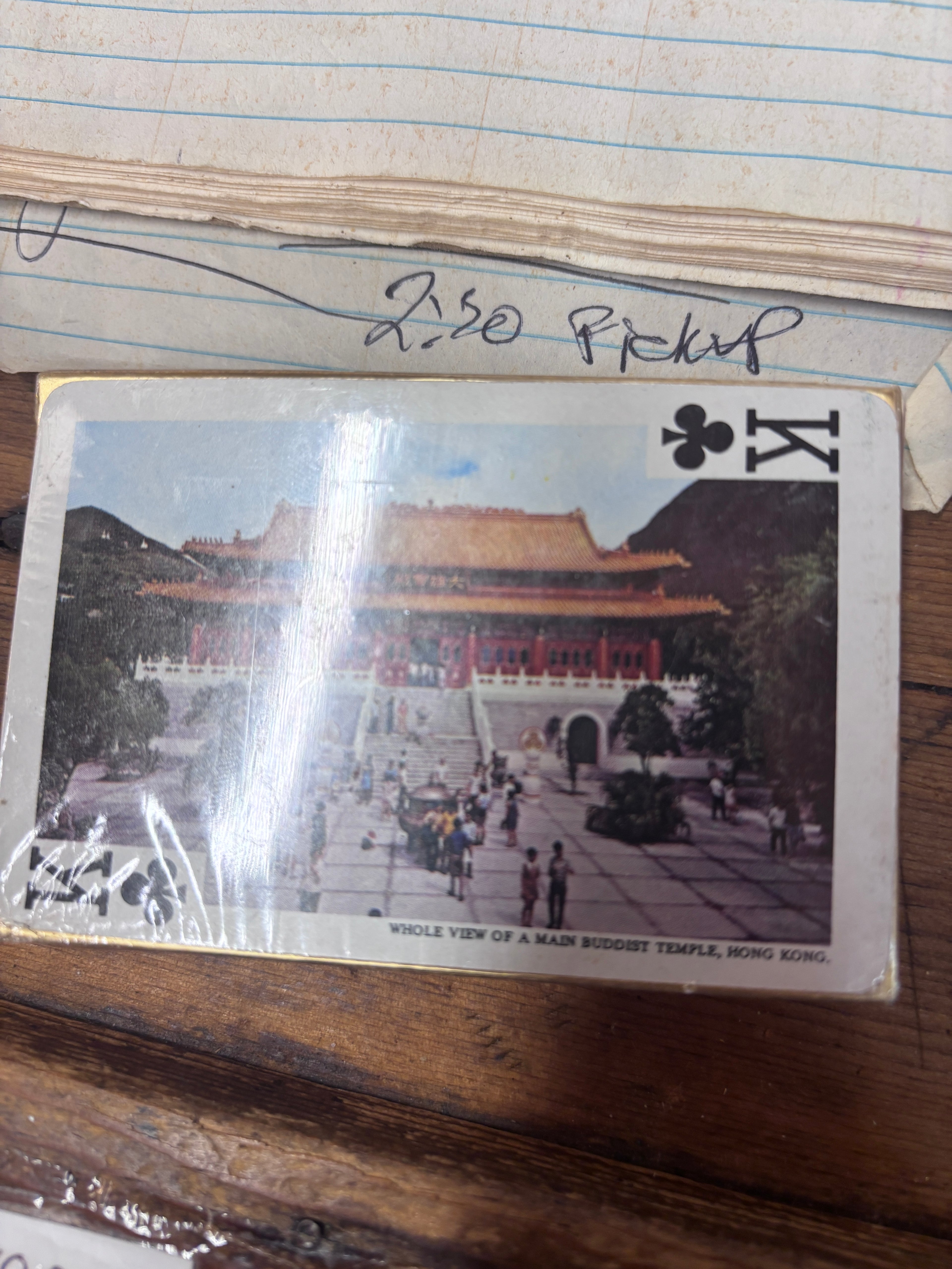Famous Views Of Hong Kong Playing Cards
