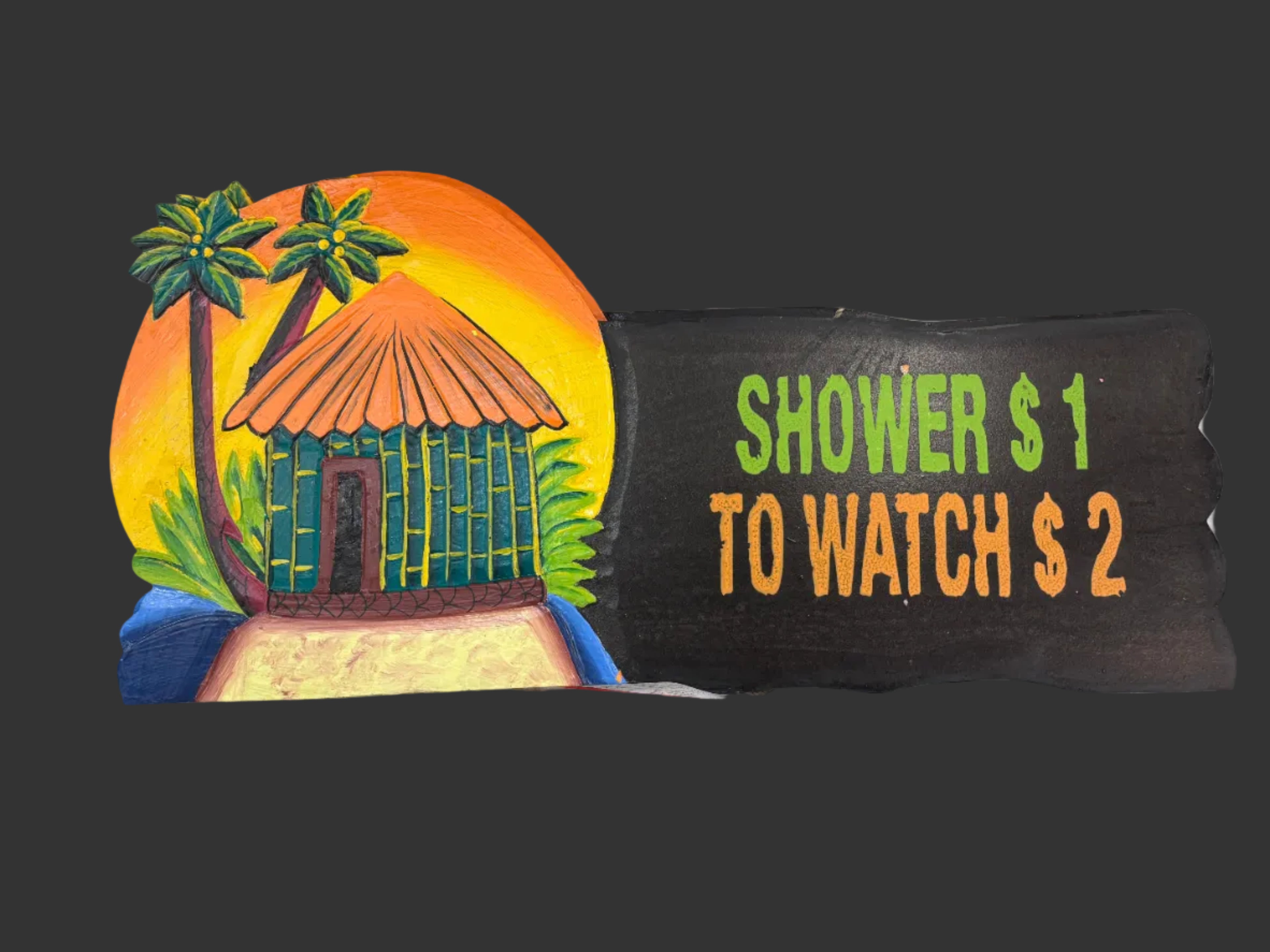 Wood Shower $1 To Watch $2 20 " Long