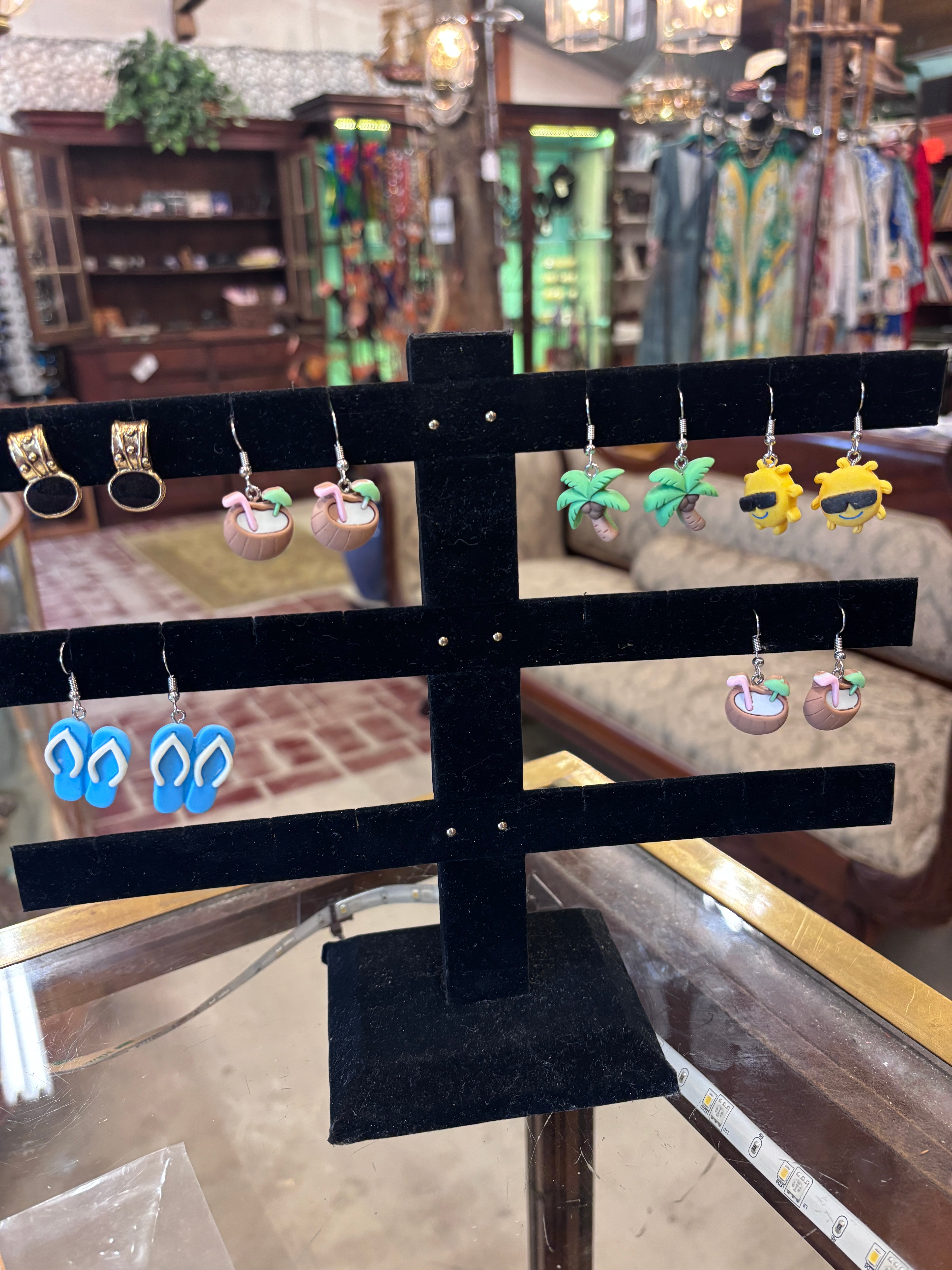 Various Plastic Fun Earrings