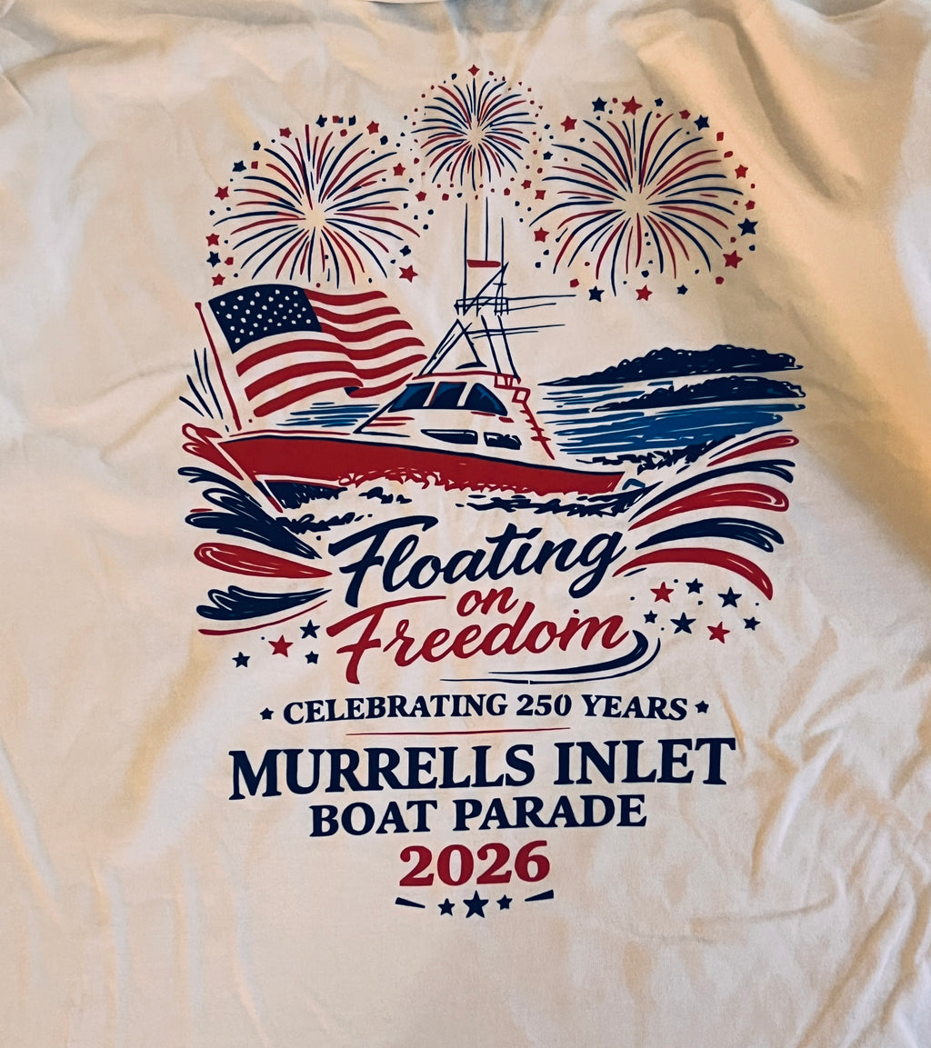 Official Murrells Inlet 4th Of July Boat Parade T-Shirt