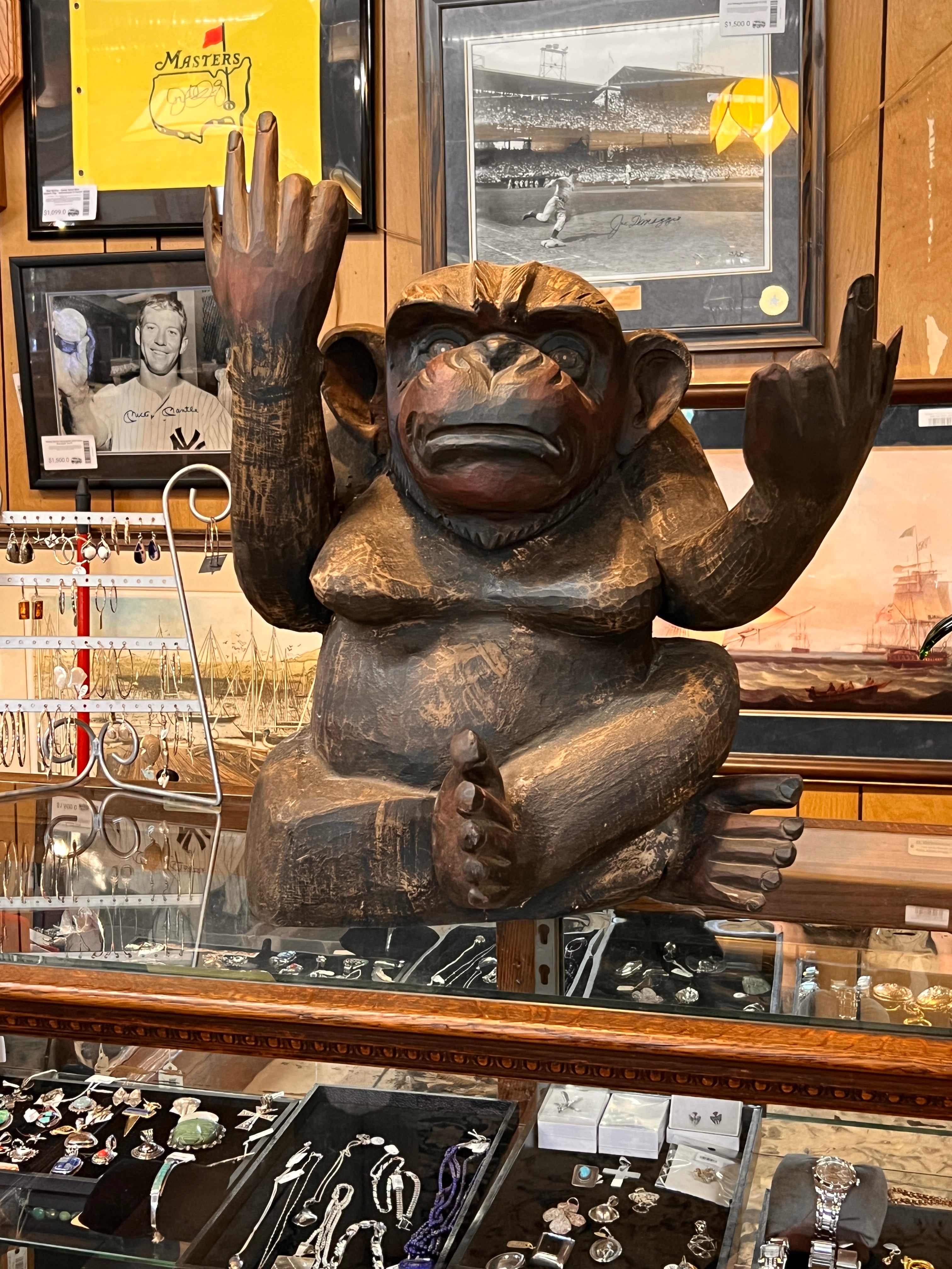 Monkey Statute 24"x24"x24"