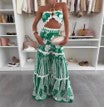 Casual-Outdoor-Beach-Women's-Vacation-Classic-Style-Flower-Linen-Polyester-Hemp-Pant-Co-ord-Set-Pants-Sets S