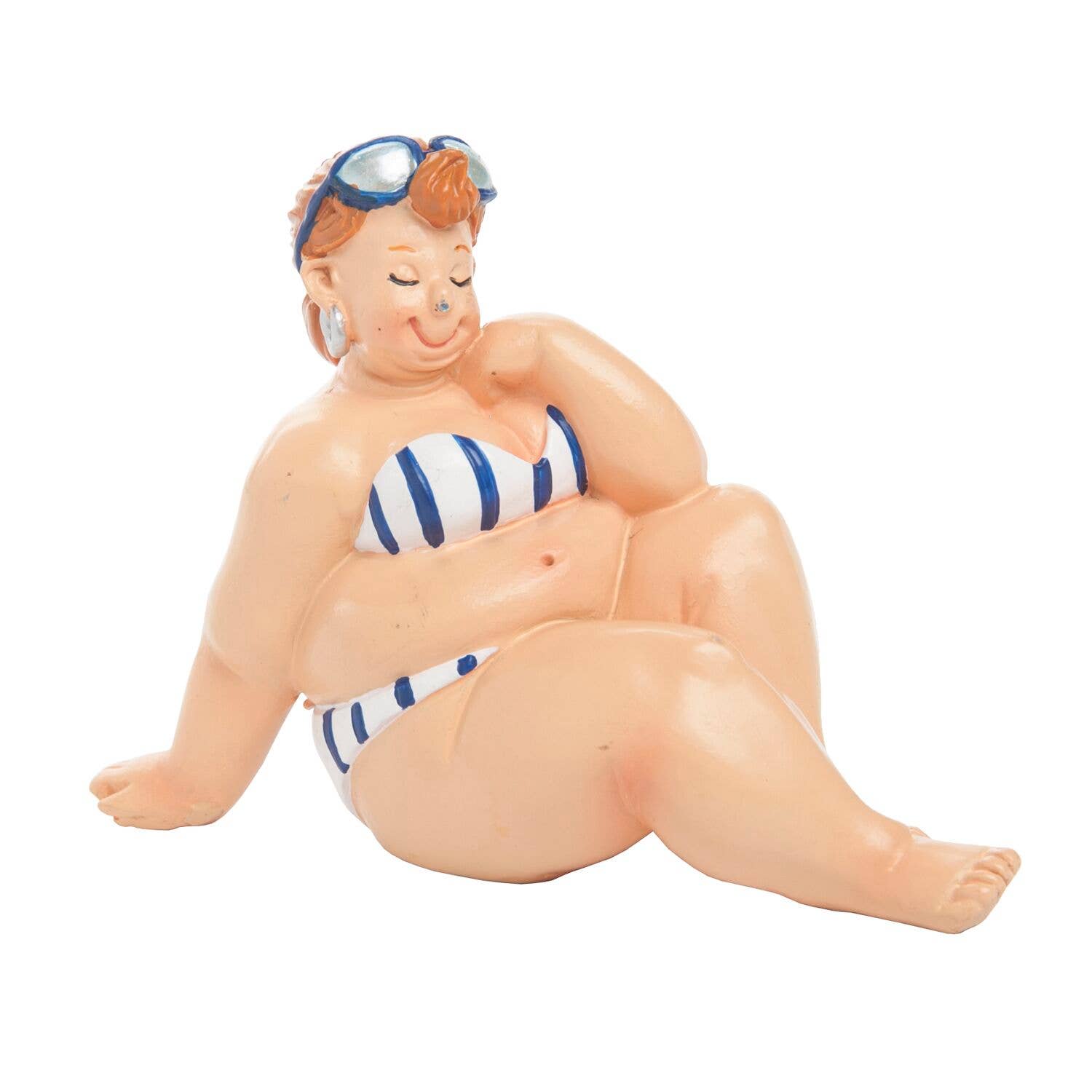 Beach Lady Decorative Figurine