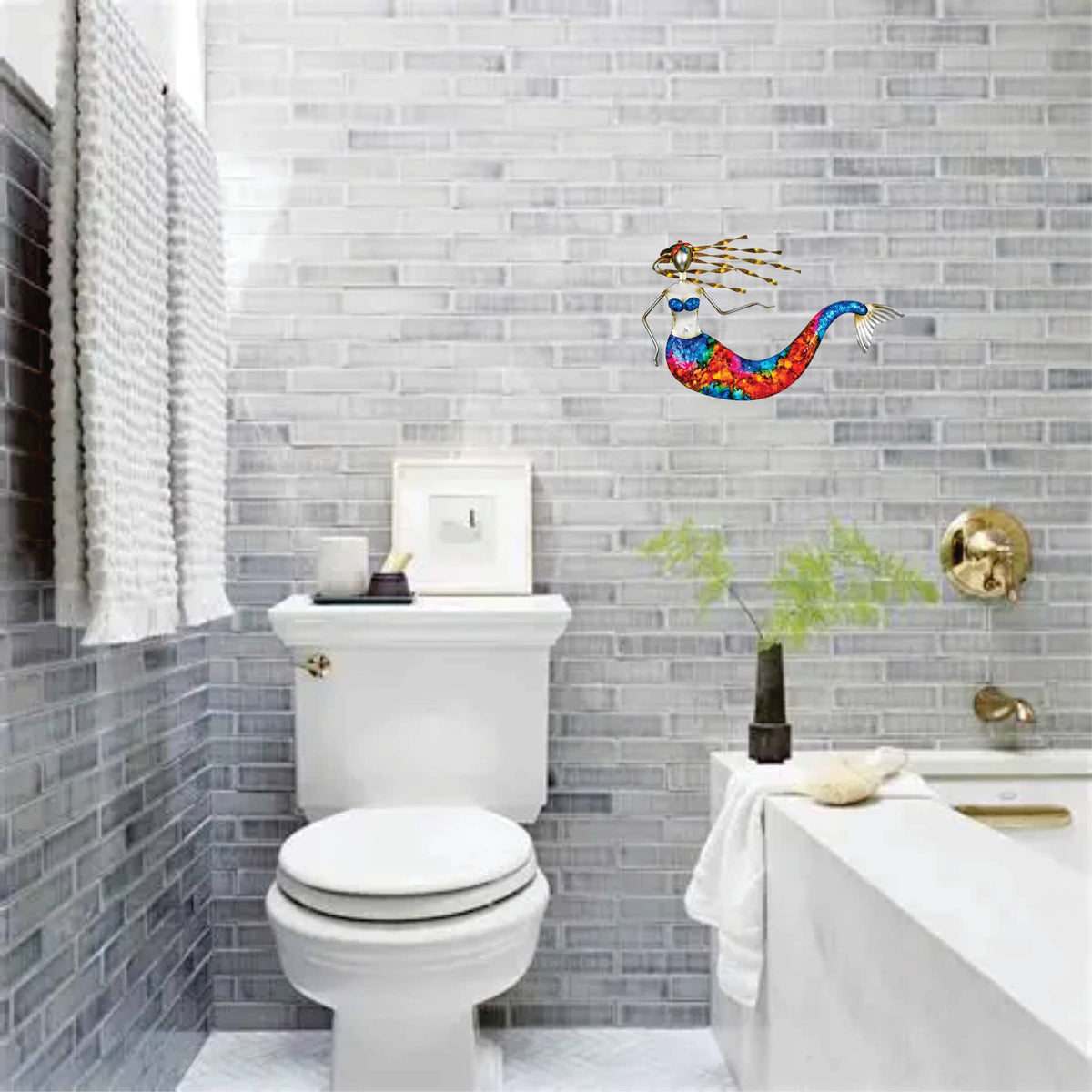 Colorful Wall Décor - Mermaid No N/D-MAW-47M